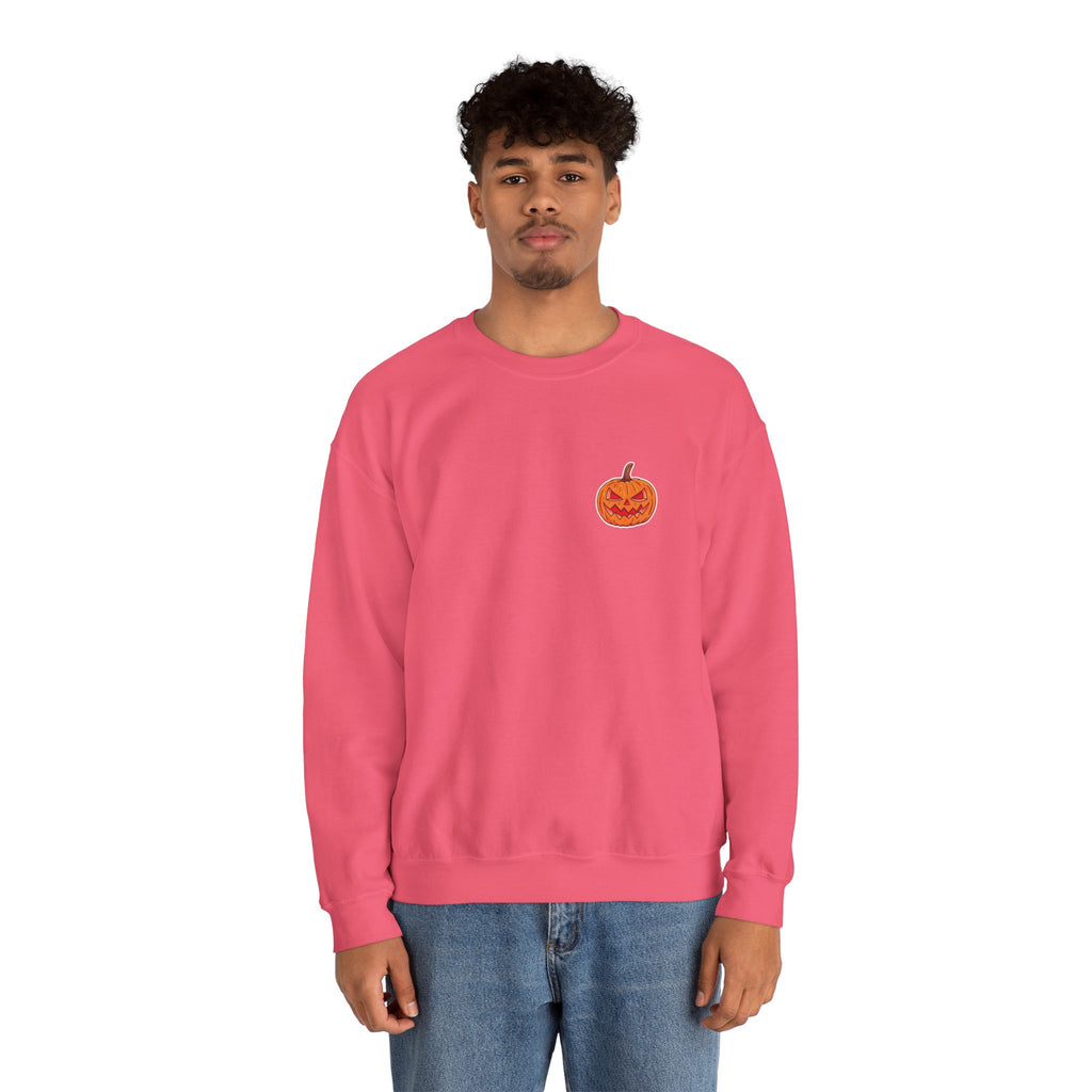 Spooky Pumpkin Unisex Heavy Blend™ Crewneck Sweatshirt