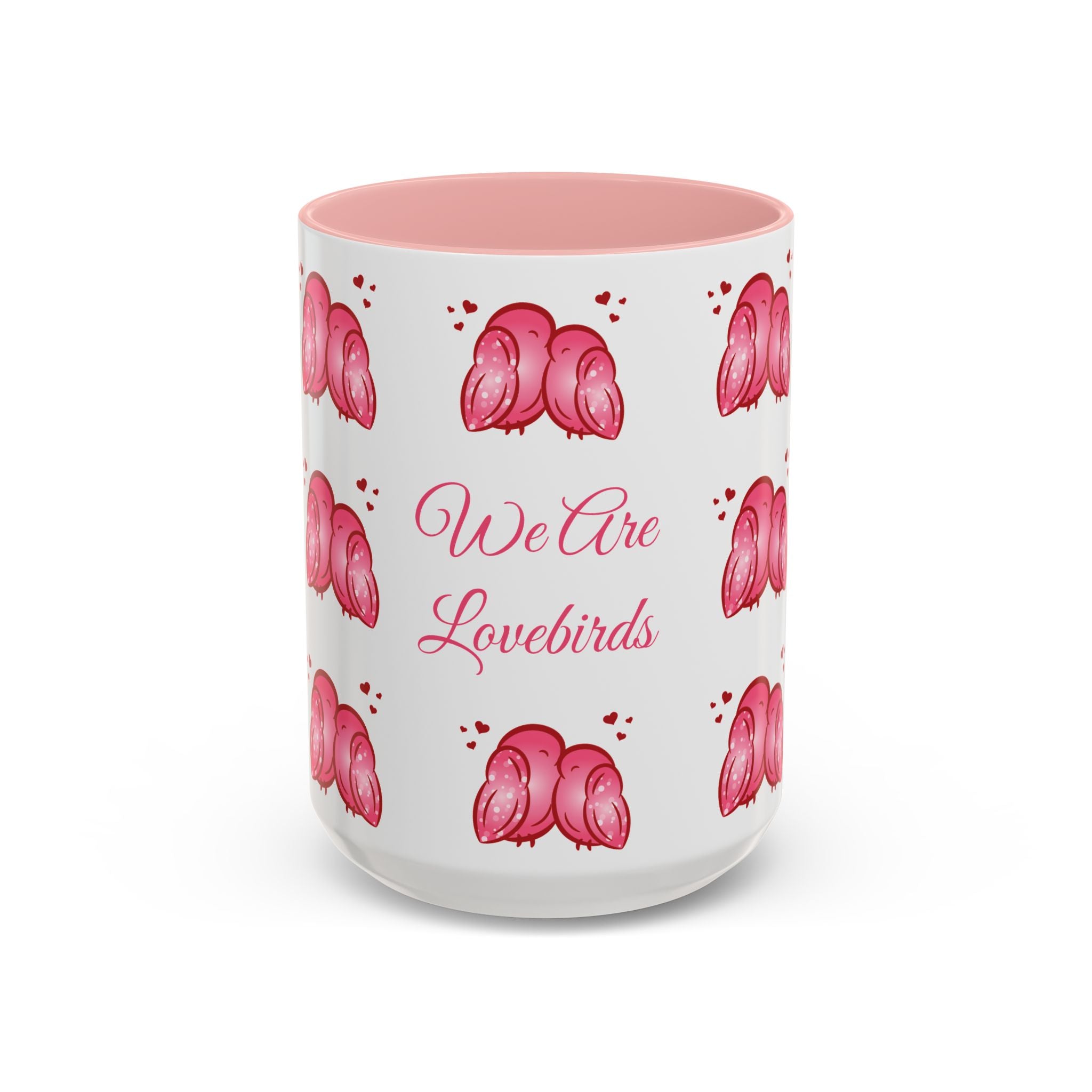 "We Are Lovebirds" Coffee Mug — Romantic Valentine's Cup (11/15oz)