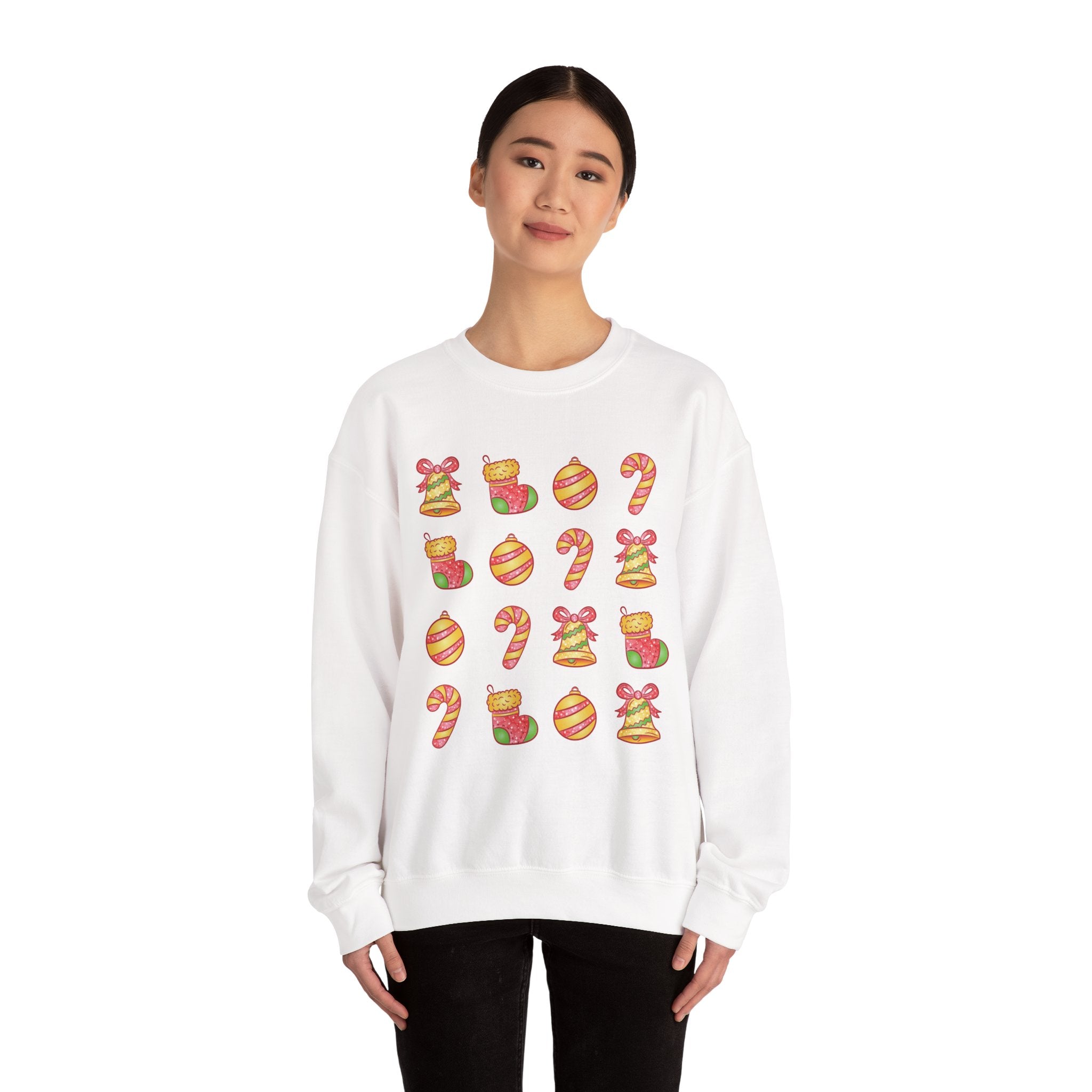 Christmas Pattern Crewneck Sweatshirt