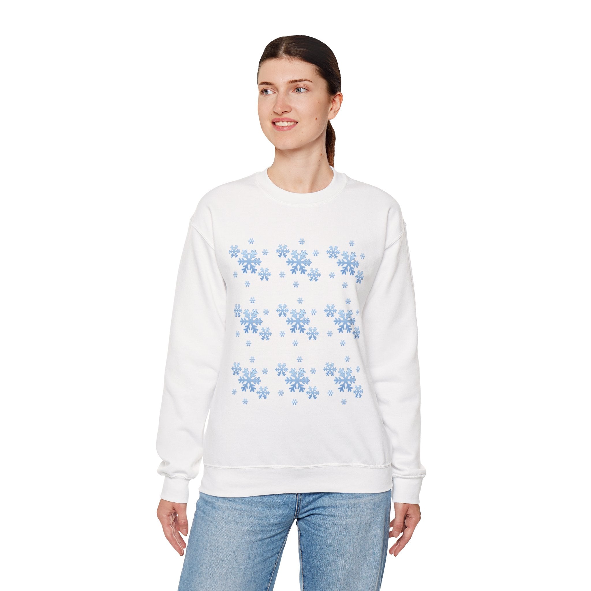 Snowflake Crewneck Sweatshirt