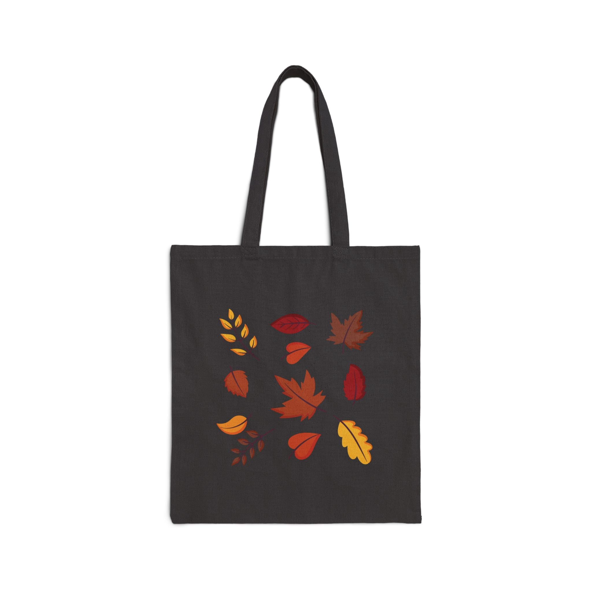 Autumn Leaves Cotton Canvas Tote Bag