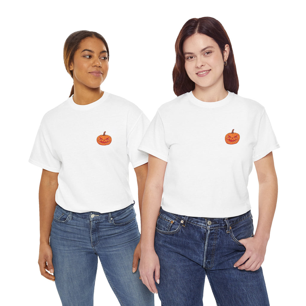Spooky Pumpkin Unisex Heavy Cotton Tee