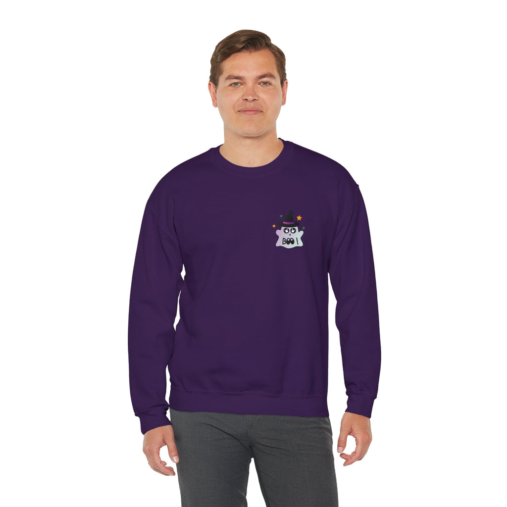 Little Ghost-Witch Unisex Heavy Blend™ Crewneck Sweatshirt