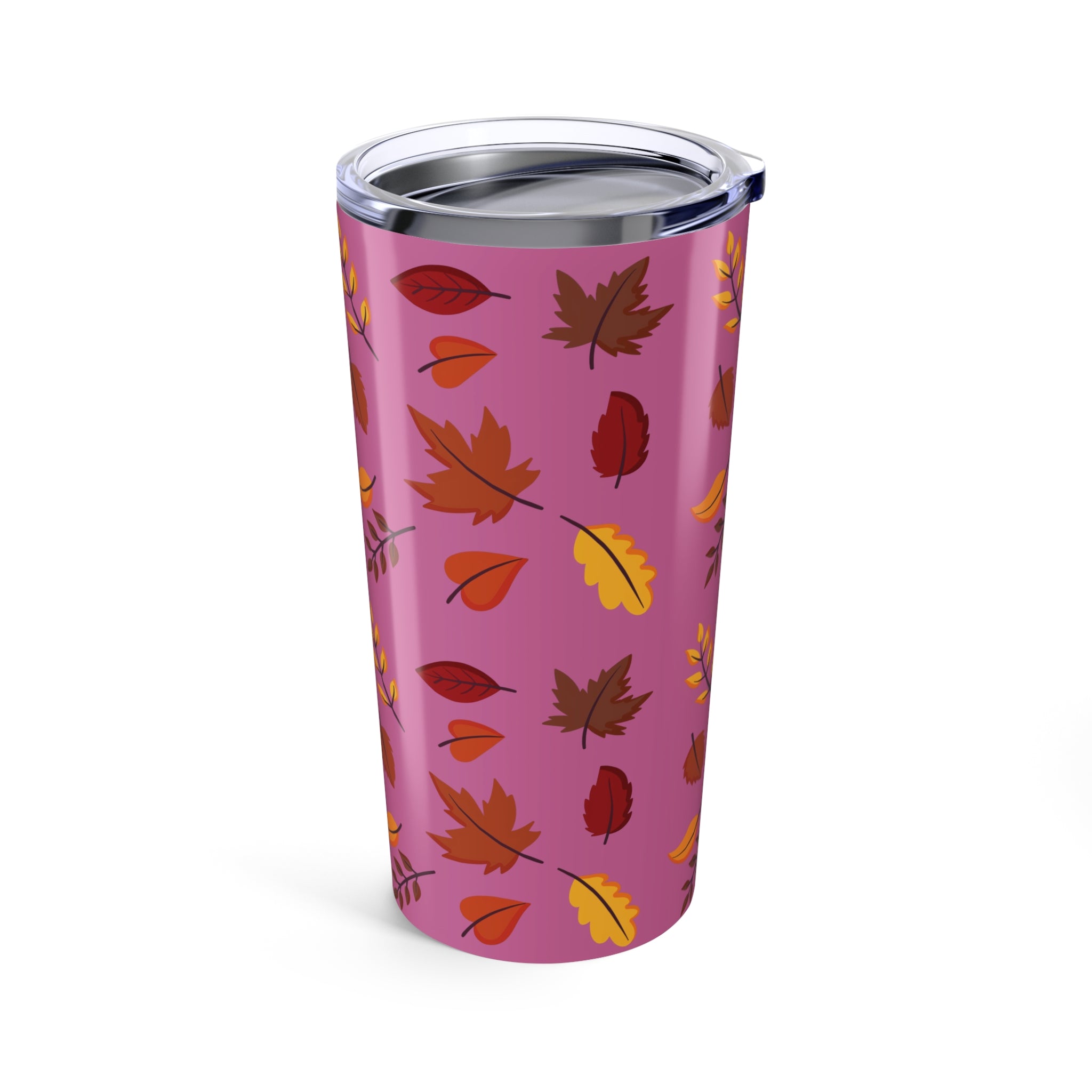Autumn Leaves Tumbler Magenta