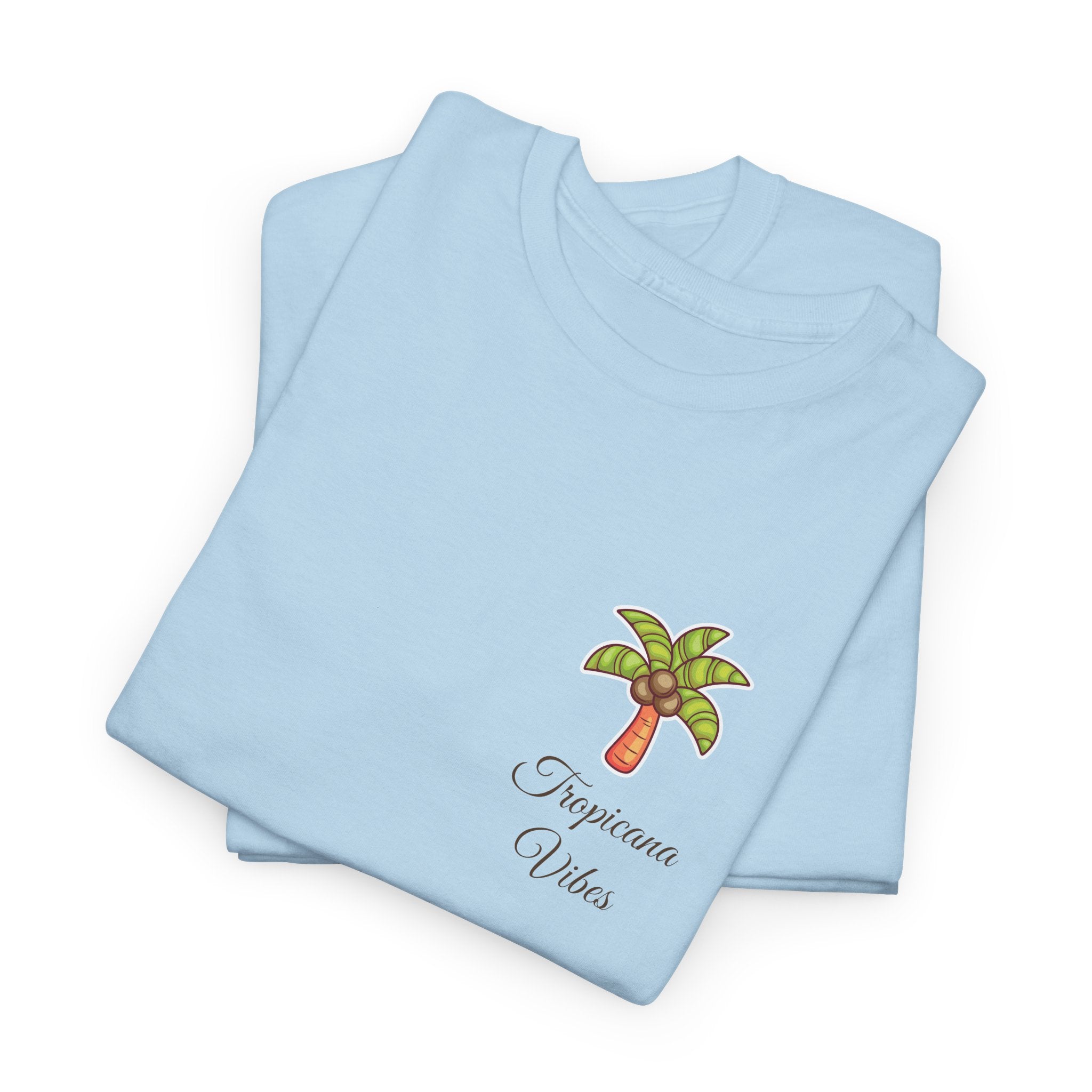 Tropicana Vibes T-Shirt — Tropical Palm Beach Graphic Tee