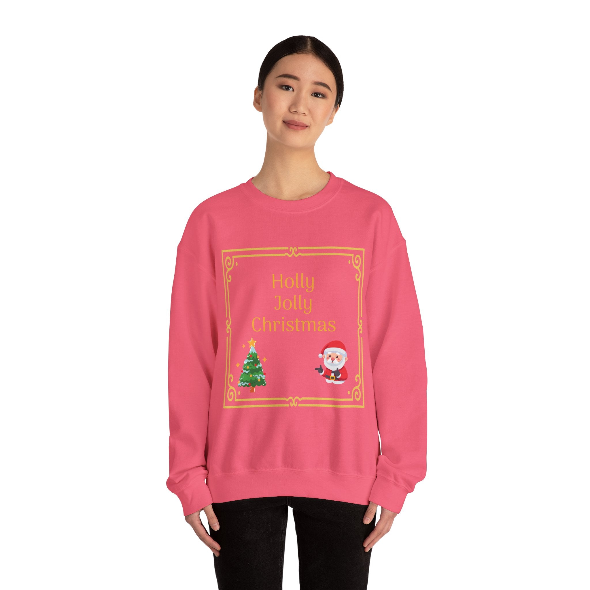 Holly Jolly Christmas Crewneck Sweatshirt