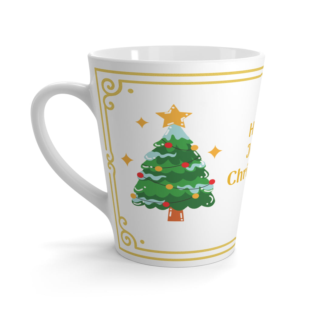 Holly Jolly Christmas Latte Mug