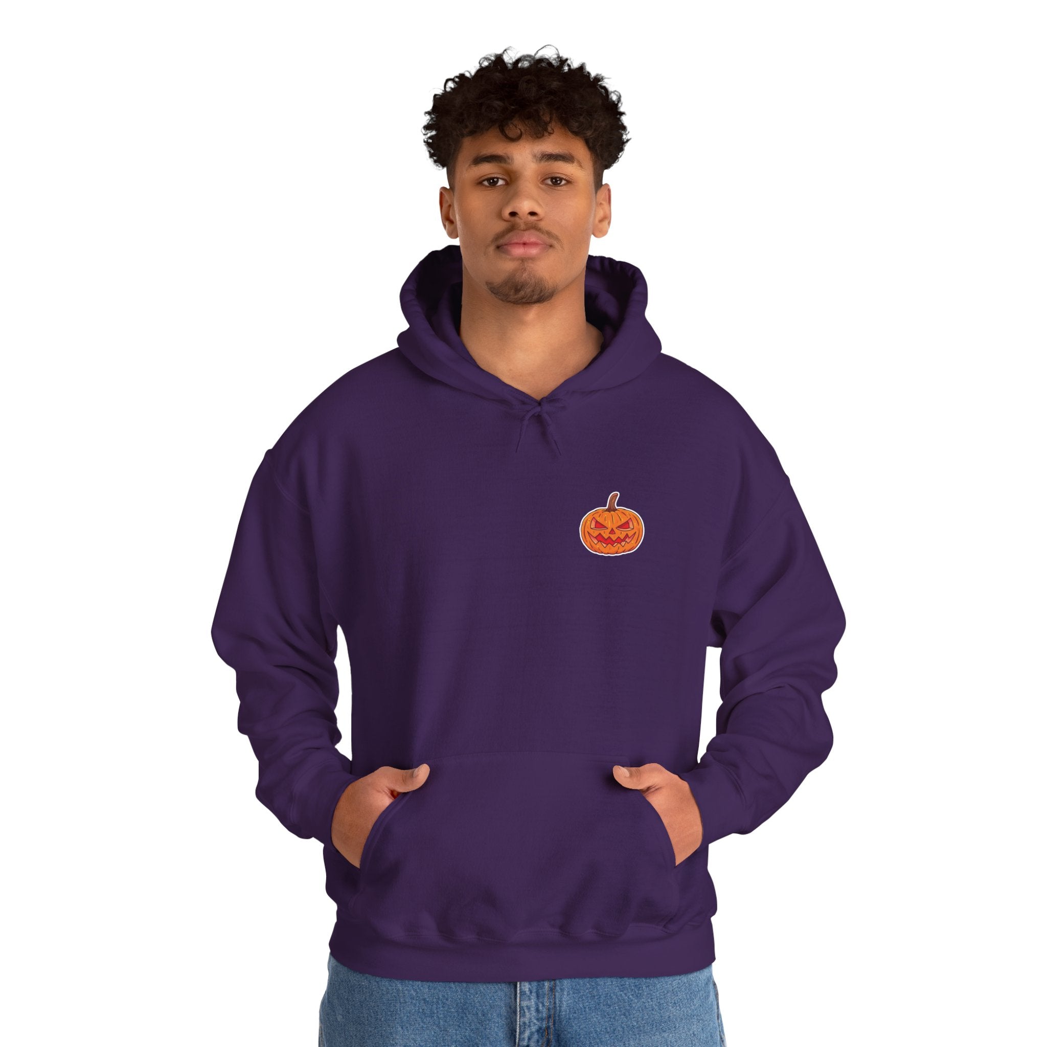 Spooky Pumpkin Unisex Heavy Blend™ Hooded Sweatshirt