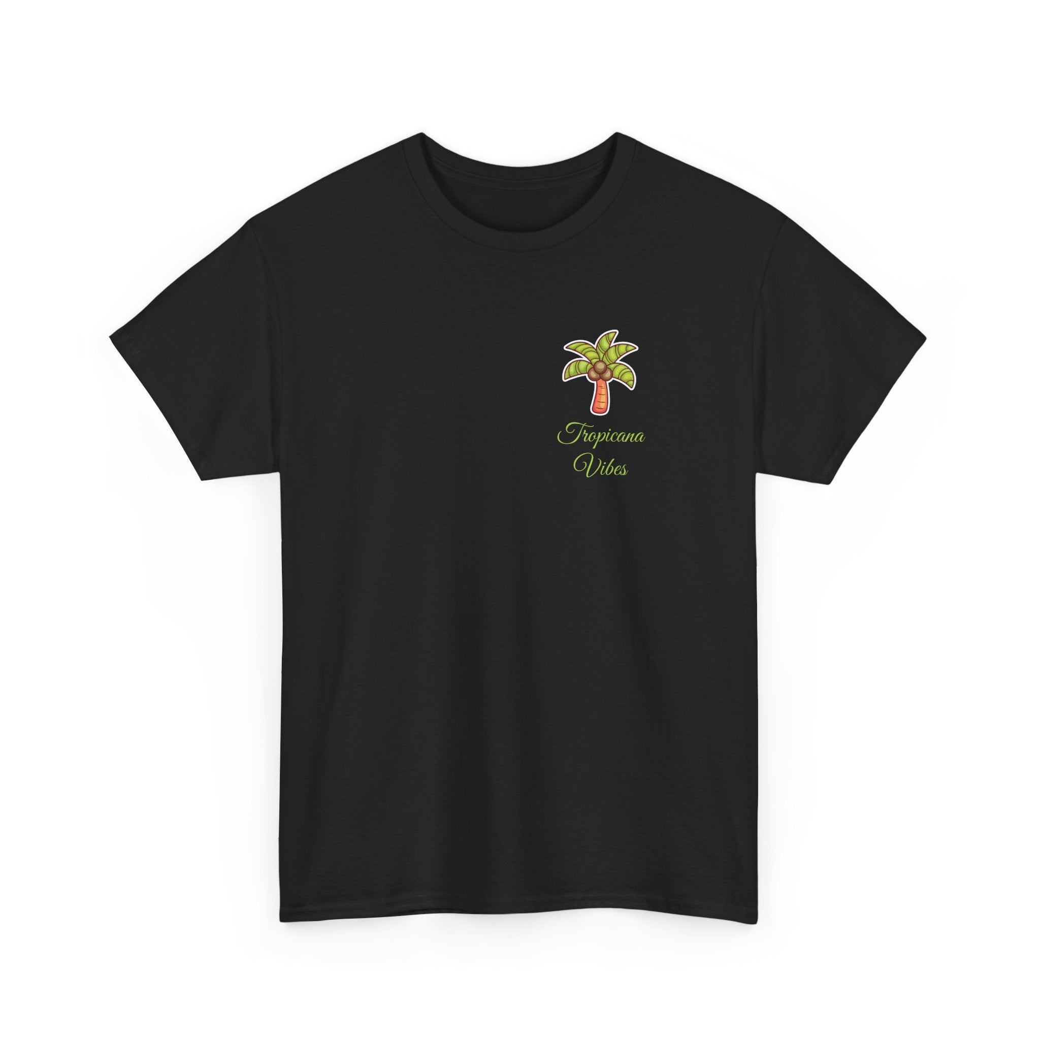 Tropicana Vibes T-Shirt — Tropical Palm Beach Graphic Tee