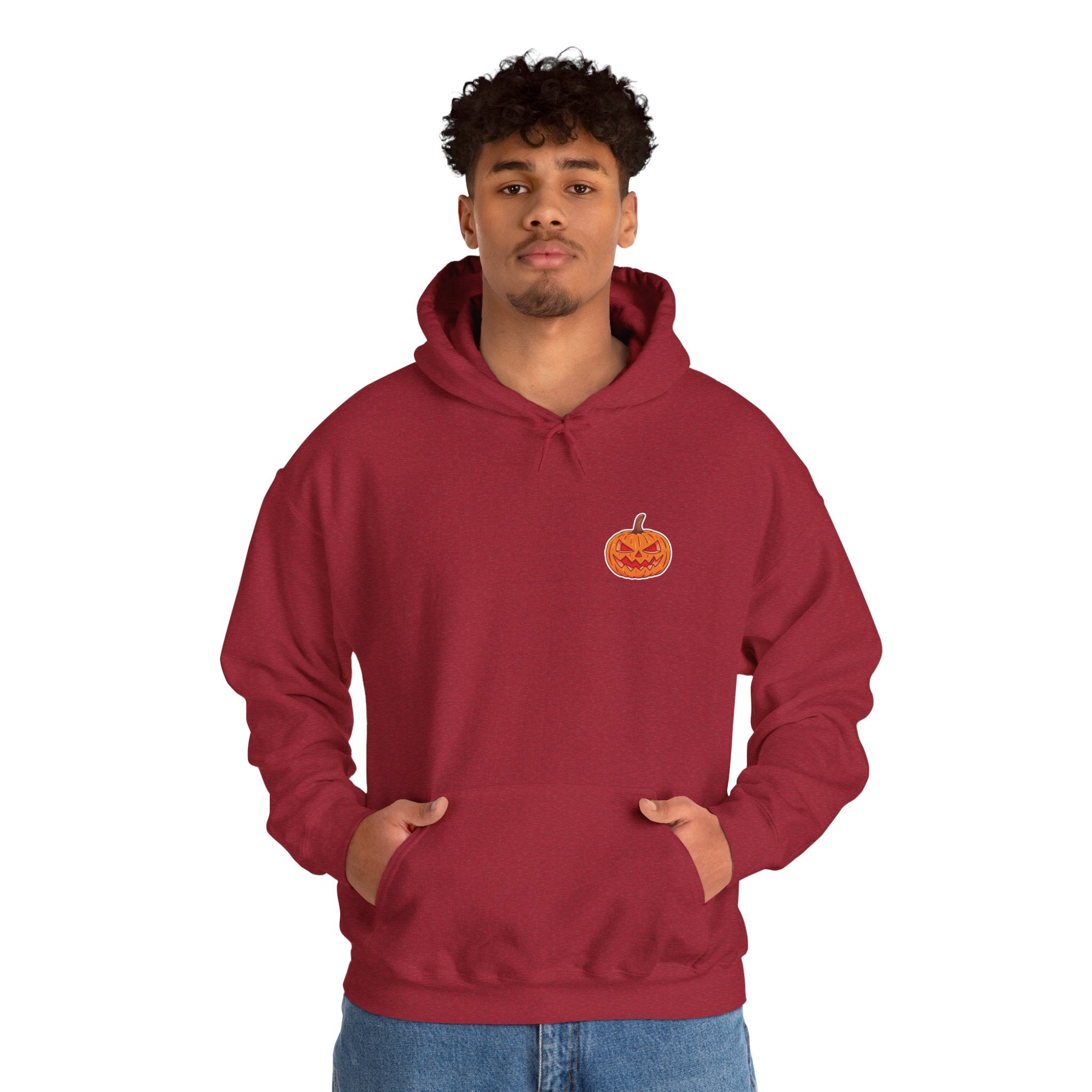 Spooky Pumpkin Unisex Heavy Blend™ Hooded Sweatshirt