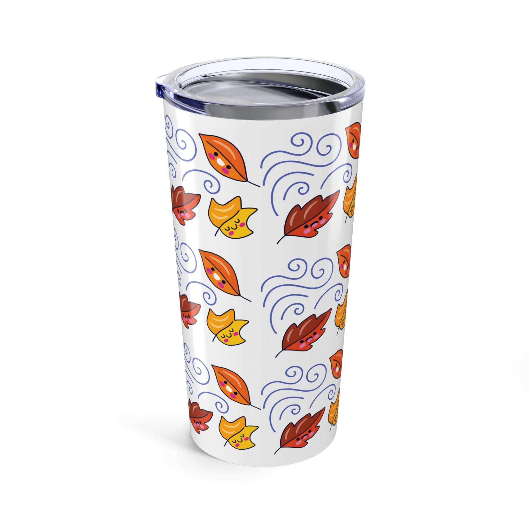 Leaves and Wind Tumbler