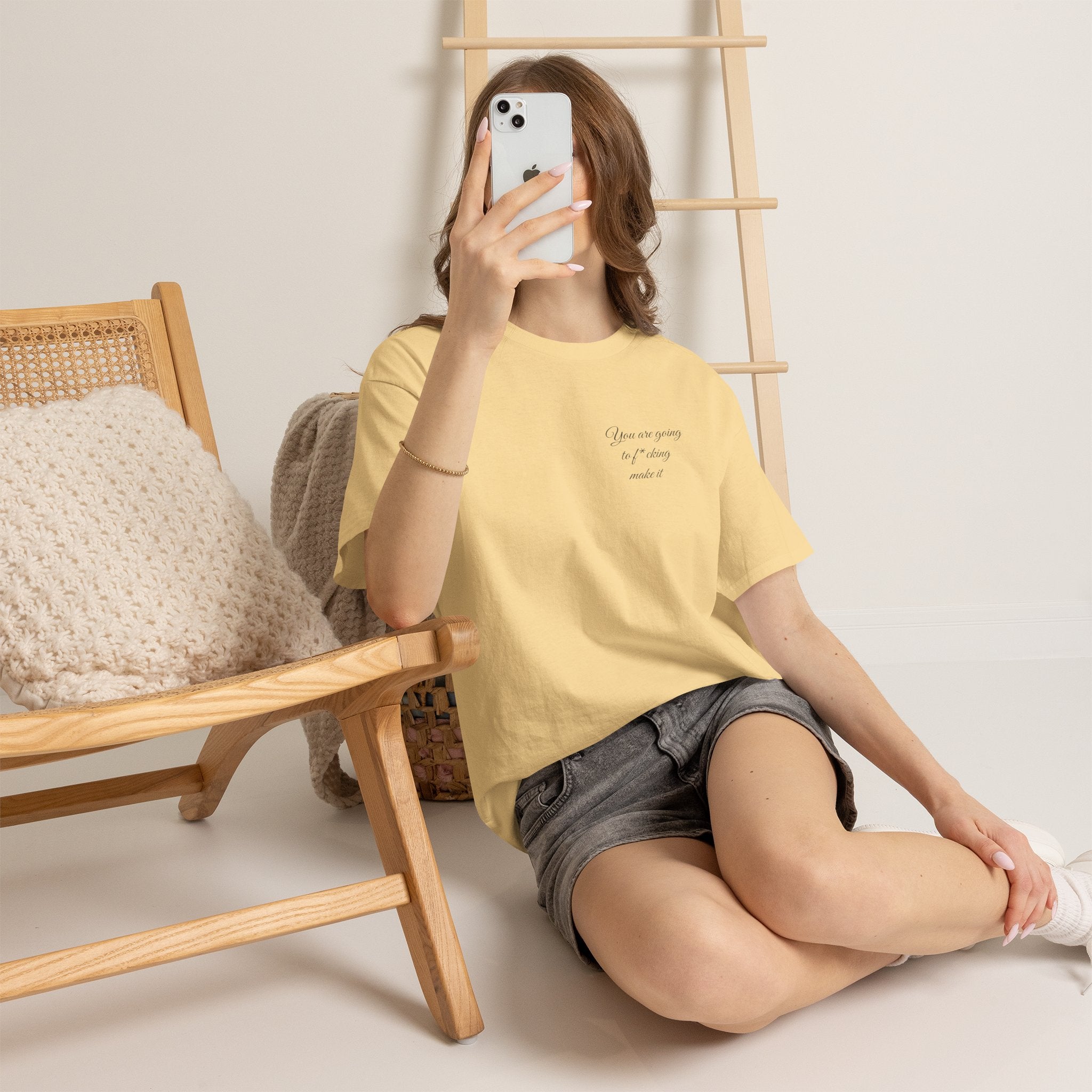 "You Are Going To F*cking Make It" Minimal Inspirational T‑Shirt