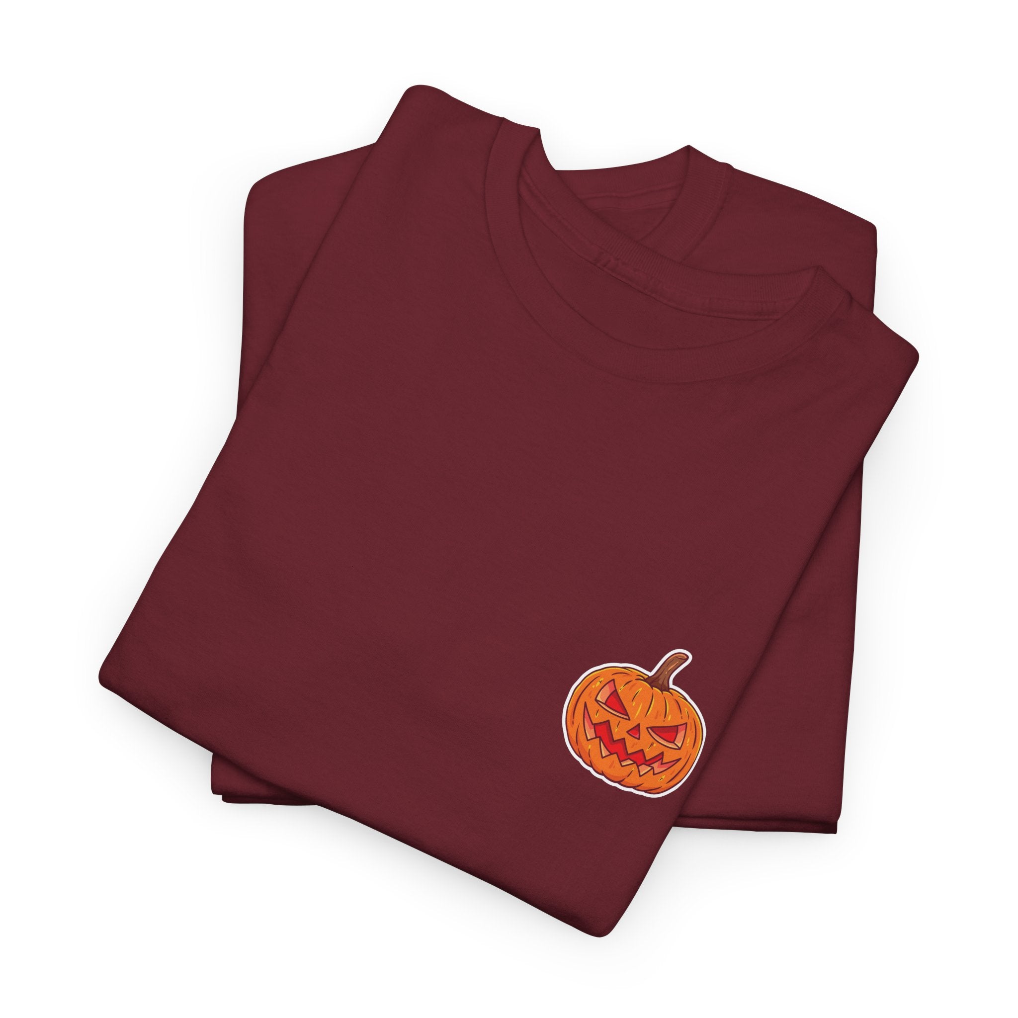 Spooky Pumpkin Unisex Heavy Cotton Tee