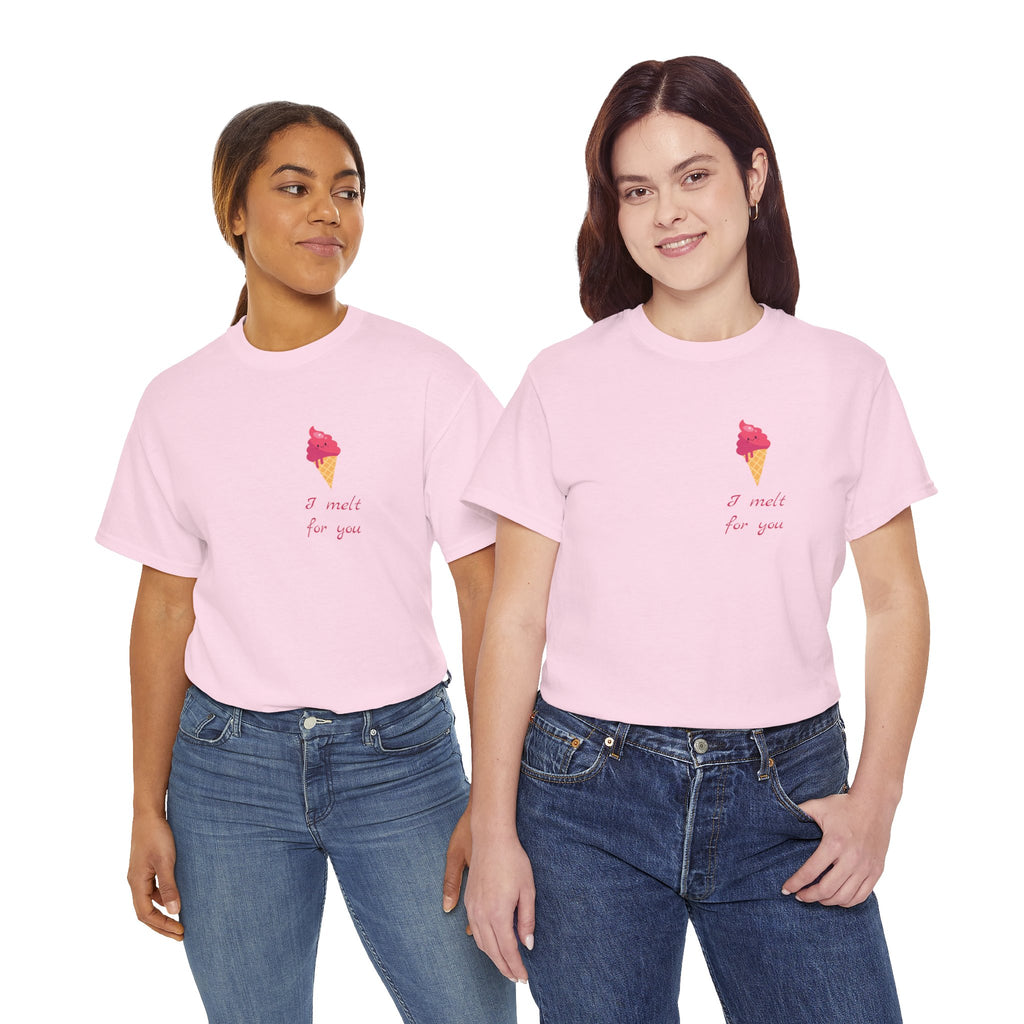 "I Melt For You" Cute Summer Tee