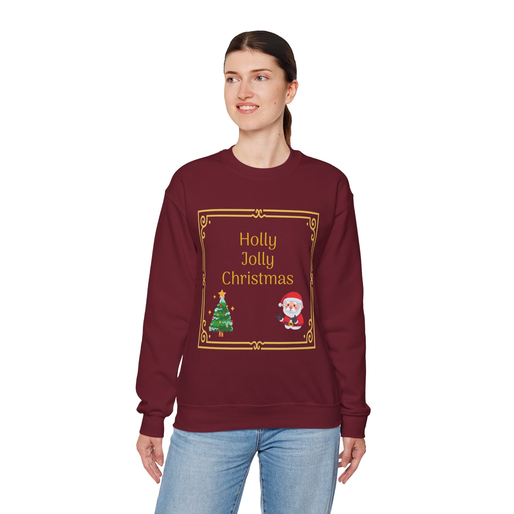 Holly Jolly Christmas Crewneck Sweatshirt