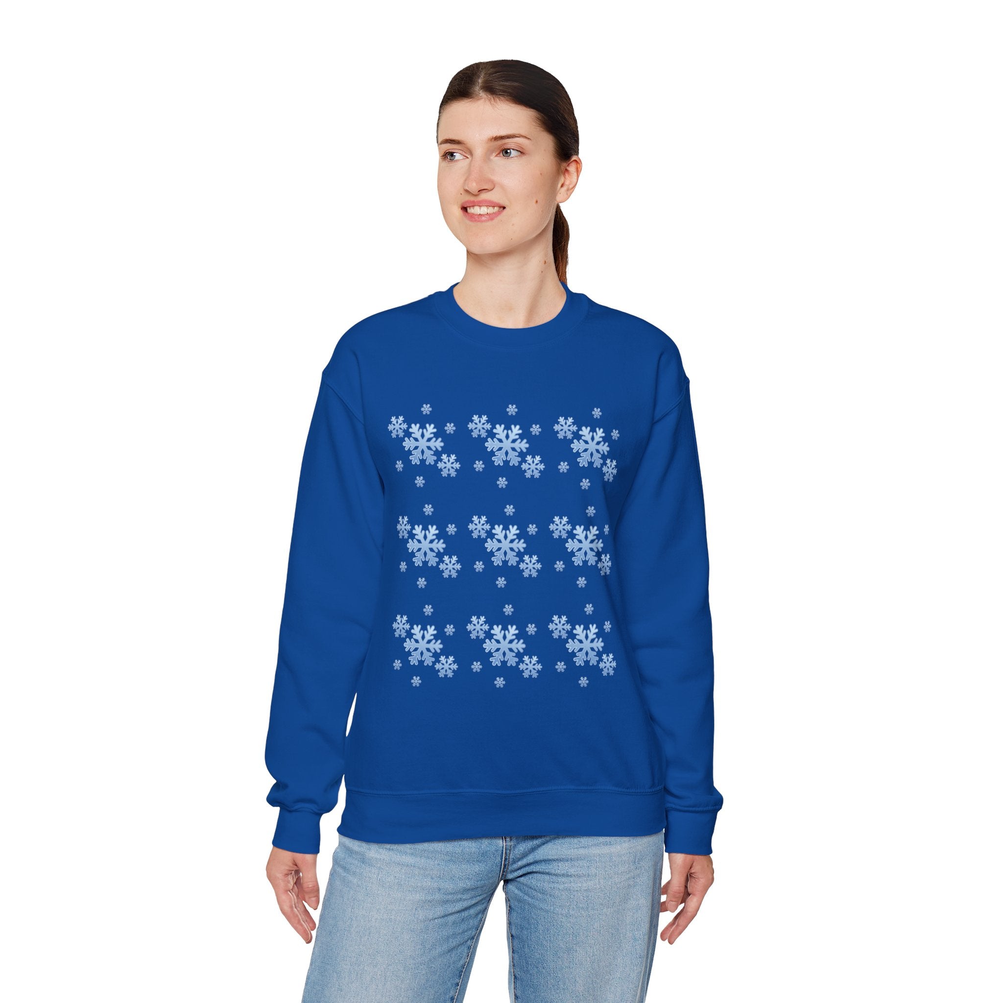 Snowflake Crewneck Sweatshirt