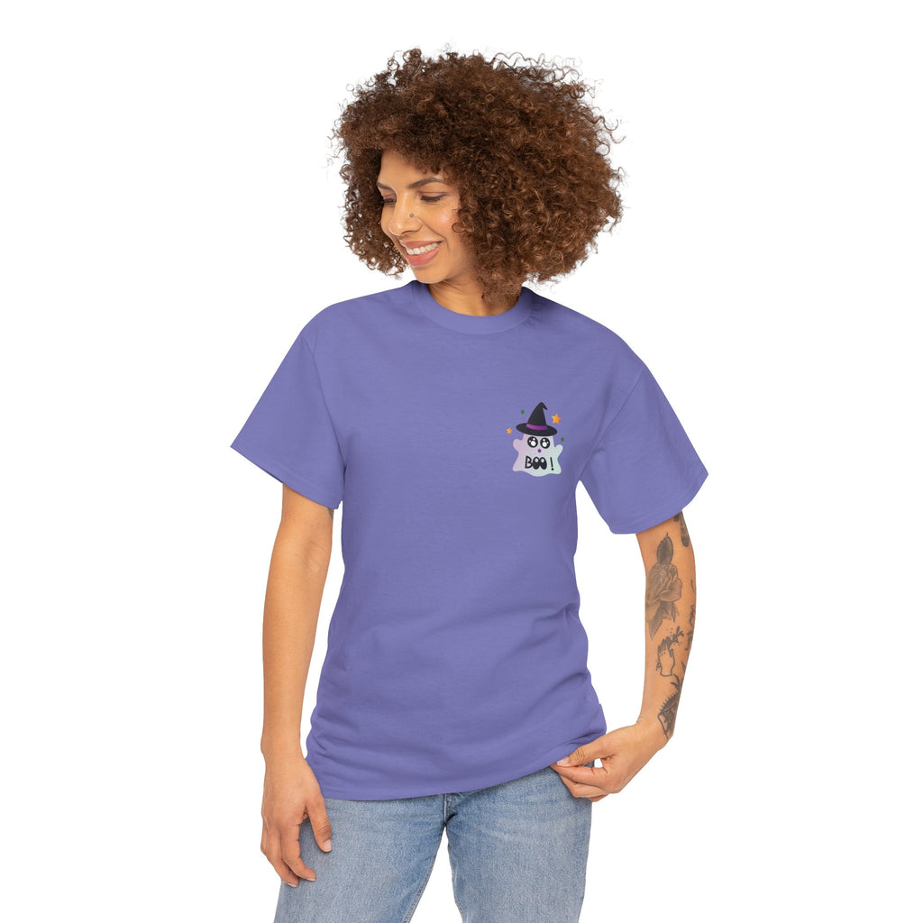 Little Ghost-Witch Unisex Heavy Cotton Tee