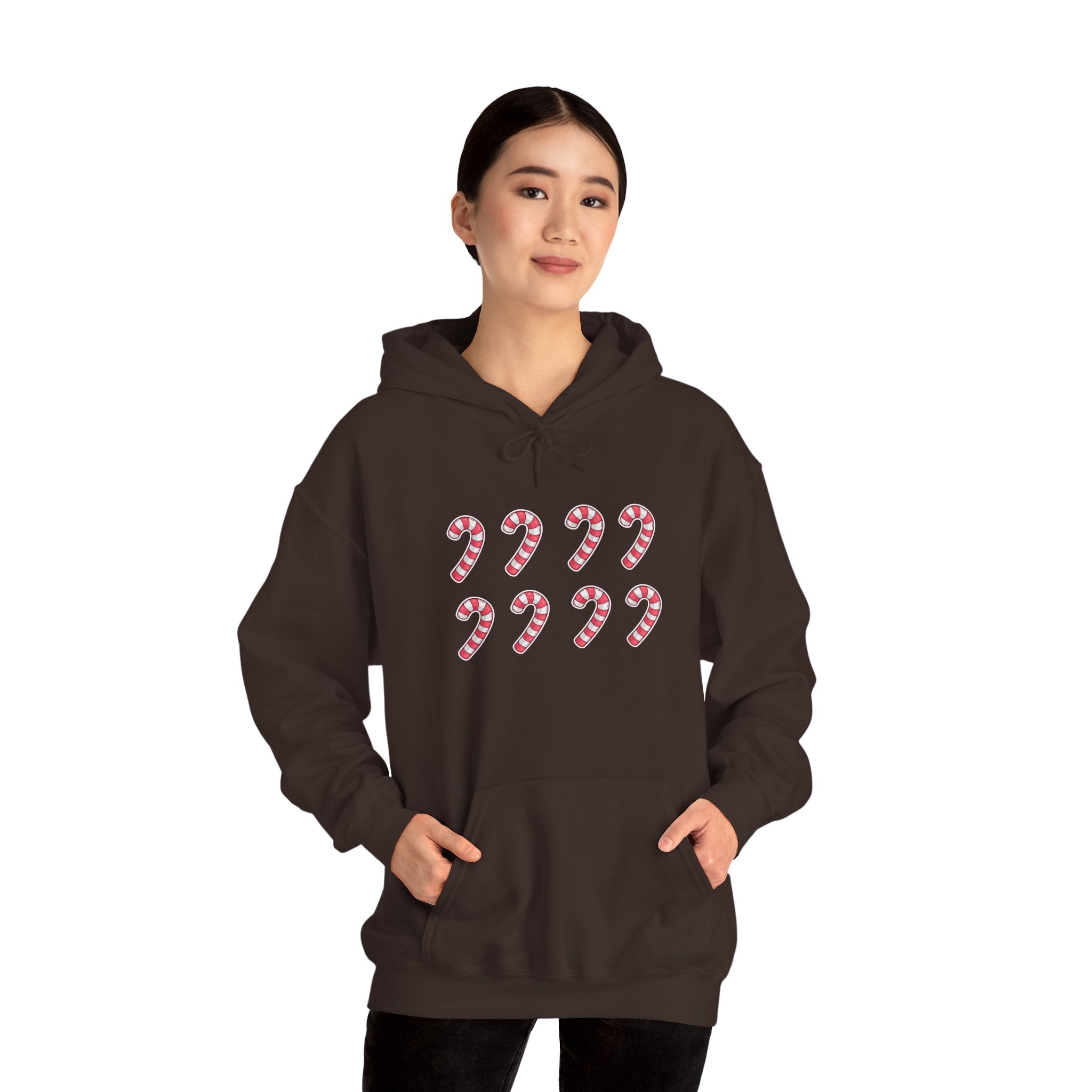 Candy Cane Pattern Hoodie
