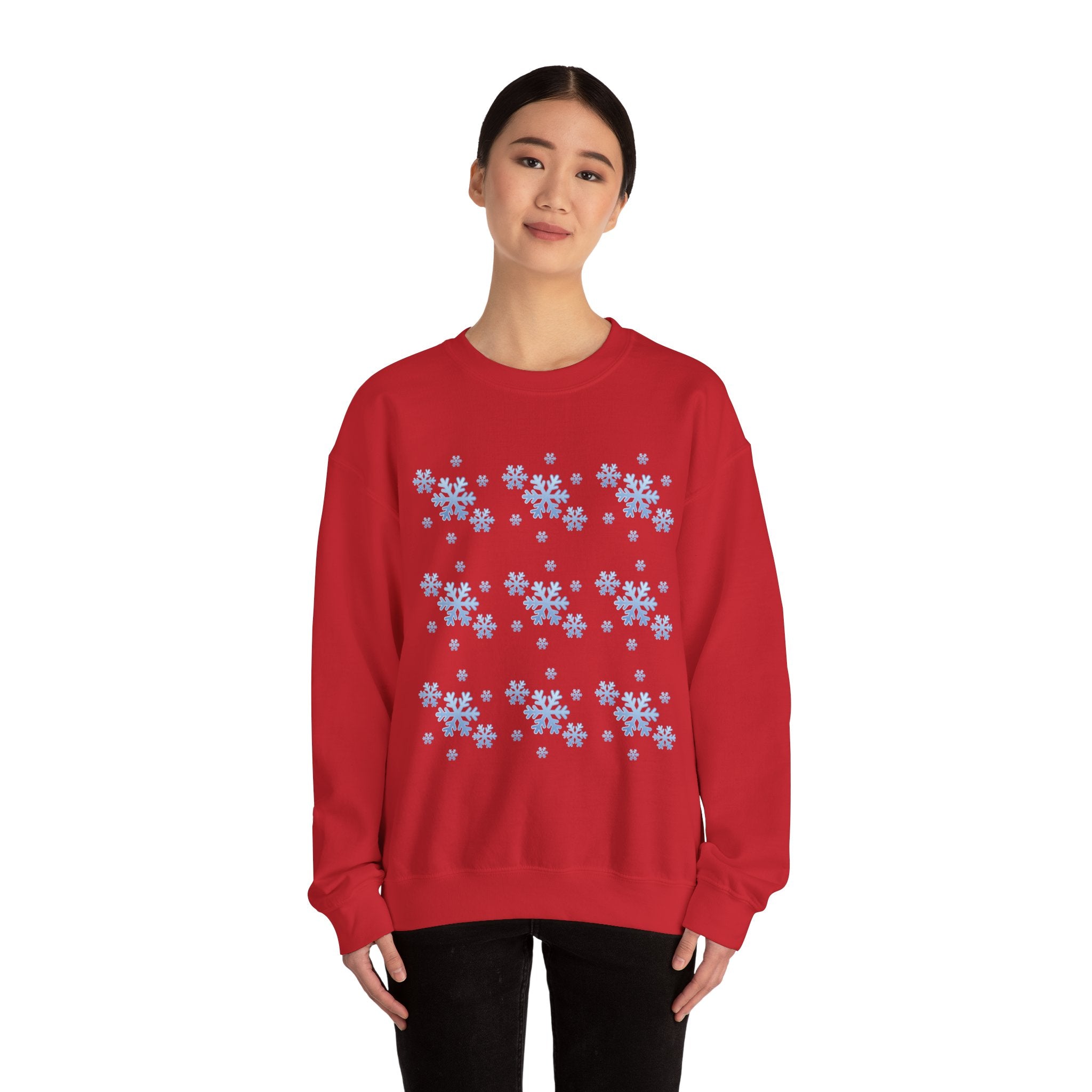 Snowflake Crewneck Sweatshirt