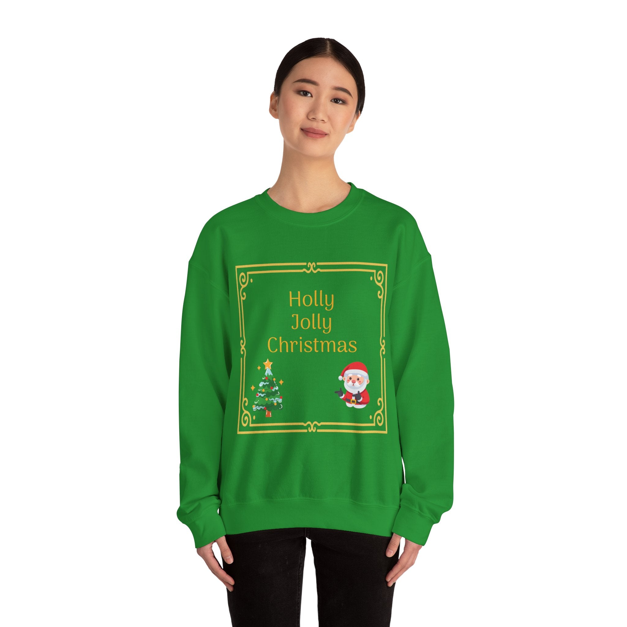 Holly Jolly Christmas Crewneck Sweatshirt