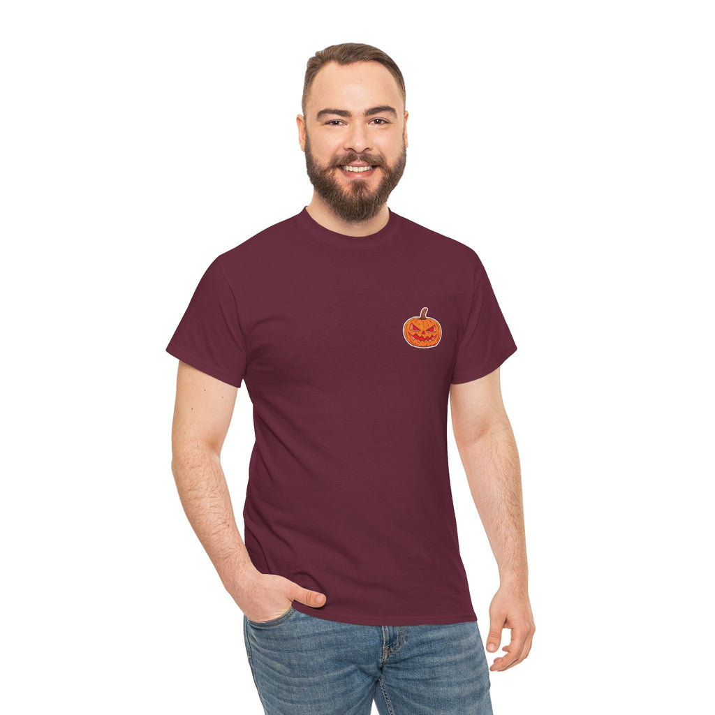Spooky Pumpkin Unisex Heavy Cotton Tee