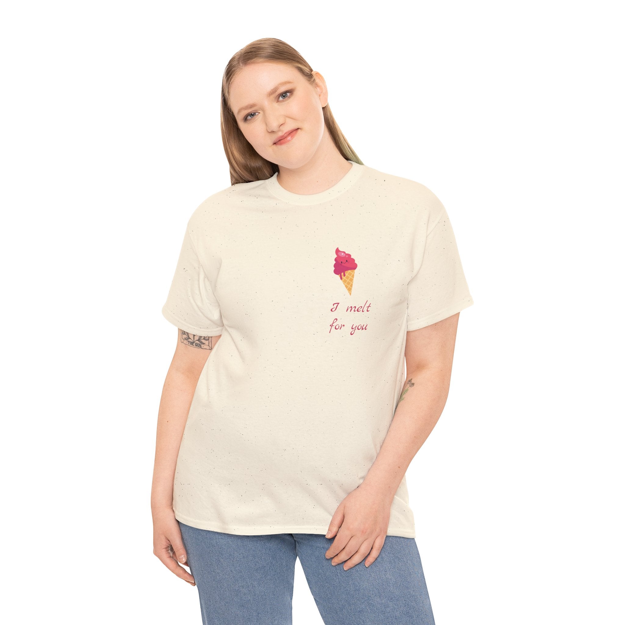 "I Melt For You" Cute Summer Tee
