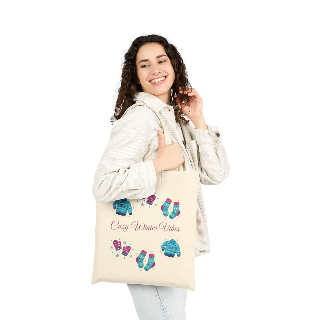 Cozy Winter Vibes Tote Bag