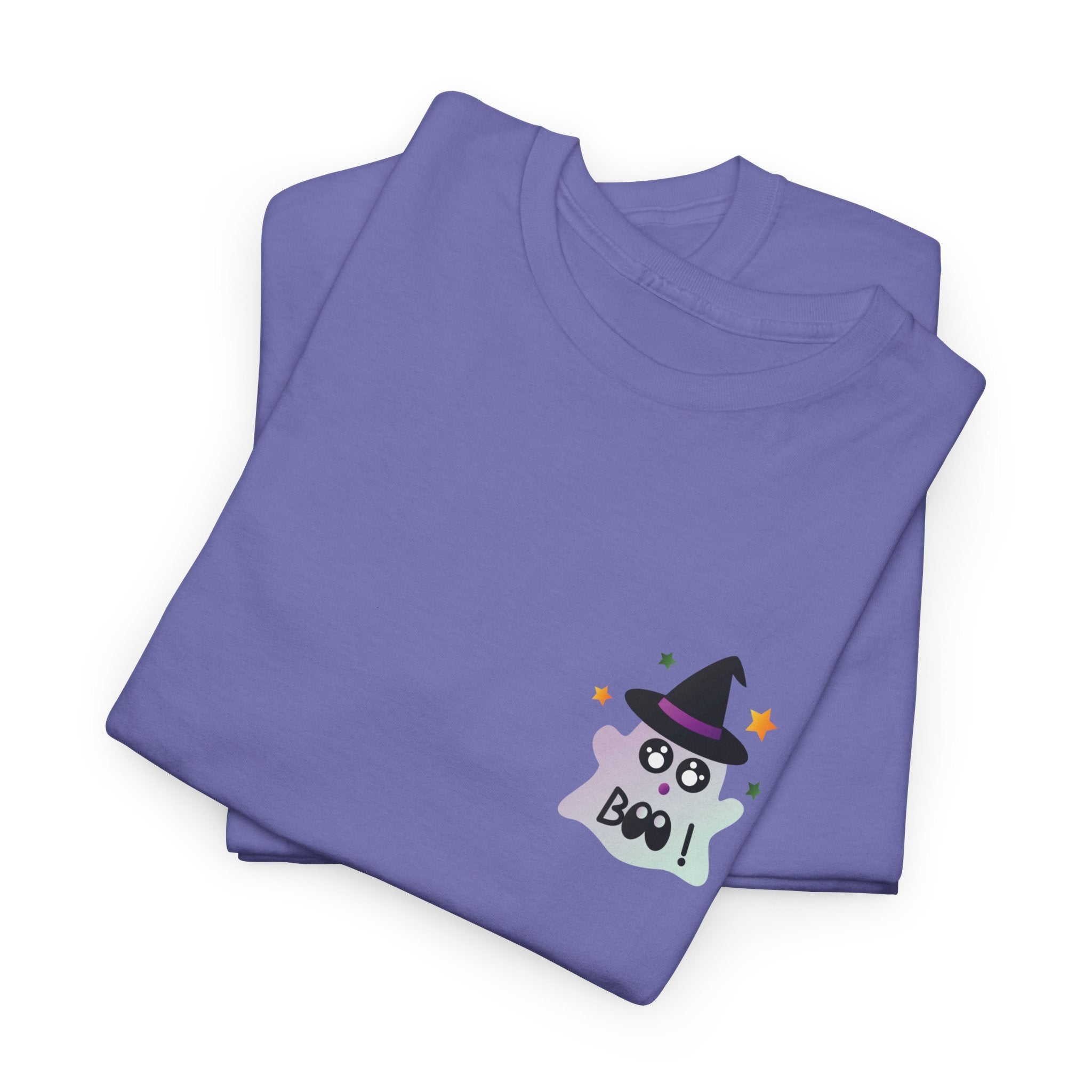 Little Ghost-Witch Unisex Heavy Cotton Tee