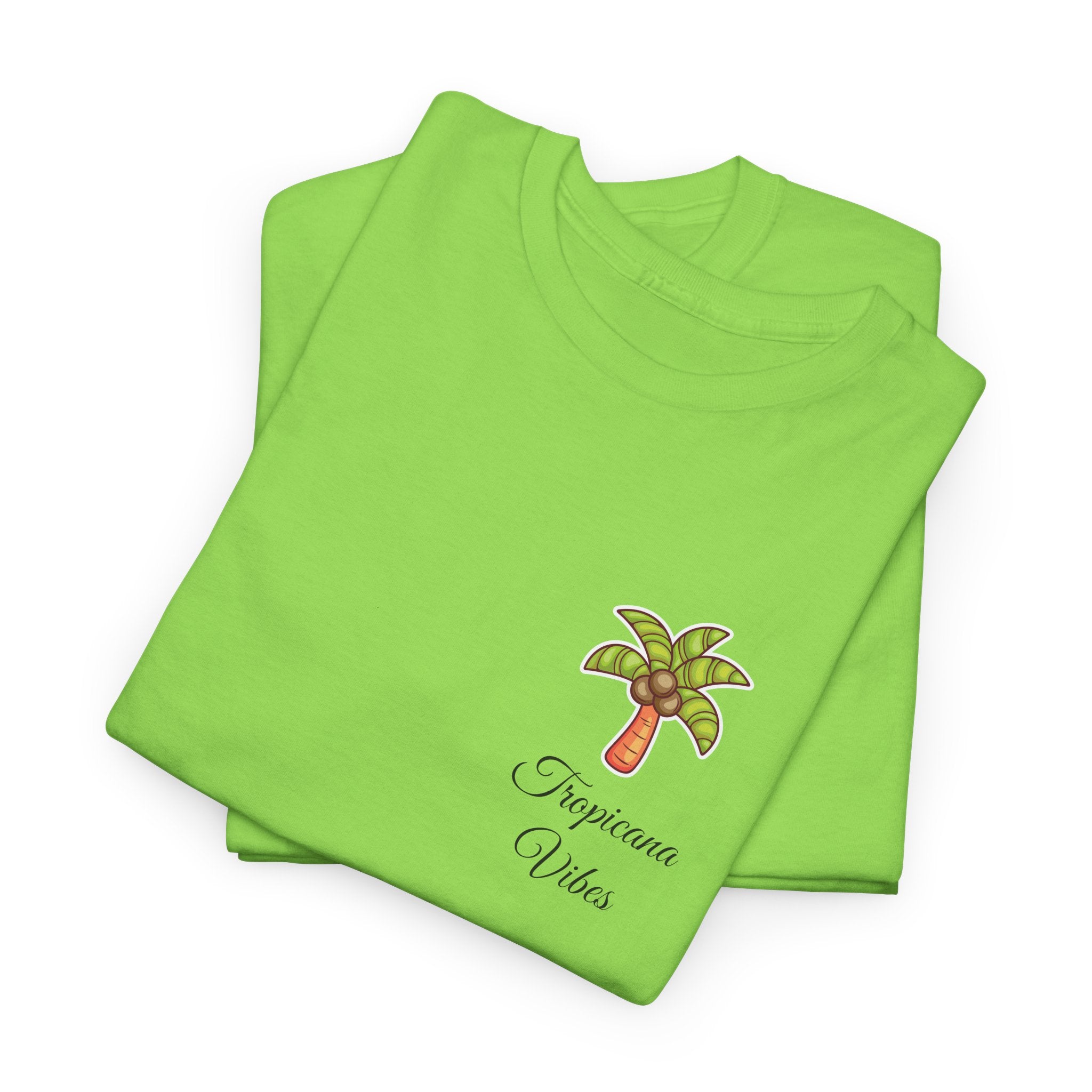 Tropicana Vibes T-Shirt — Tropical Palm Beach Graphic Tee