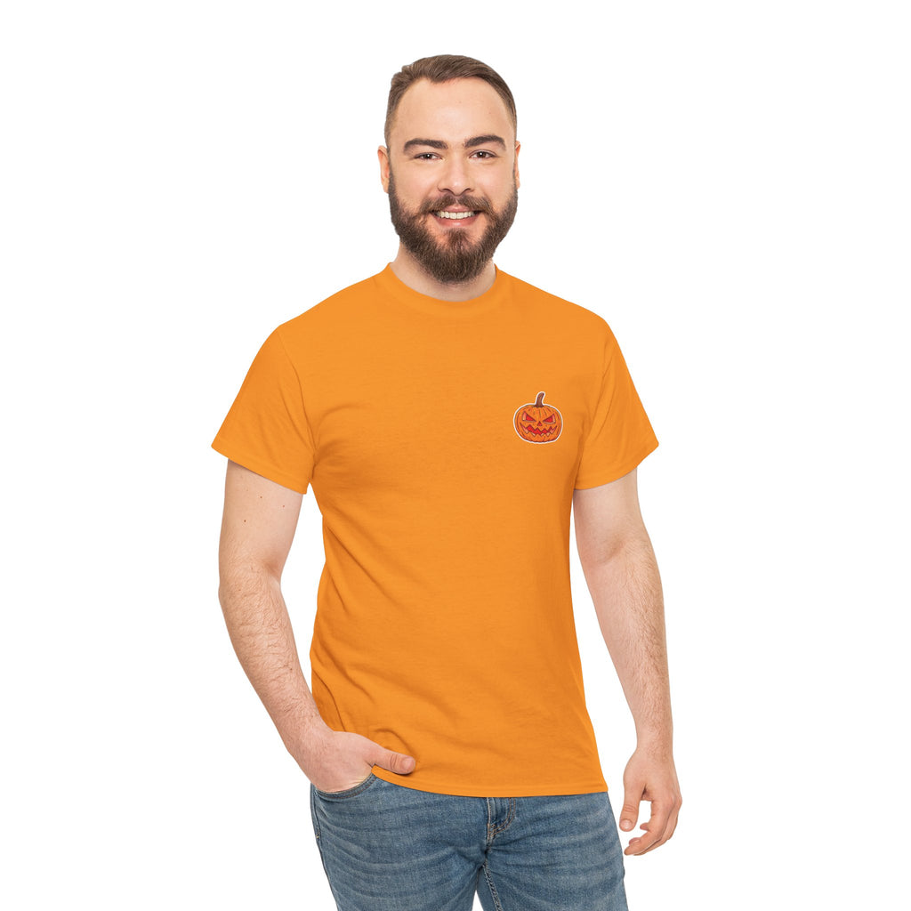 Spooky Pumpkin Unisex Heavy Cotton Tee
