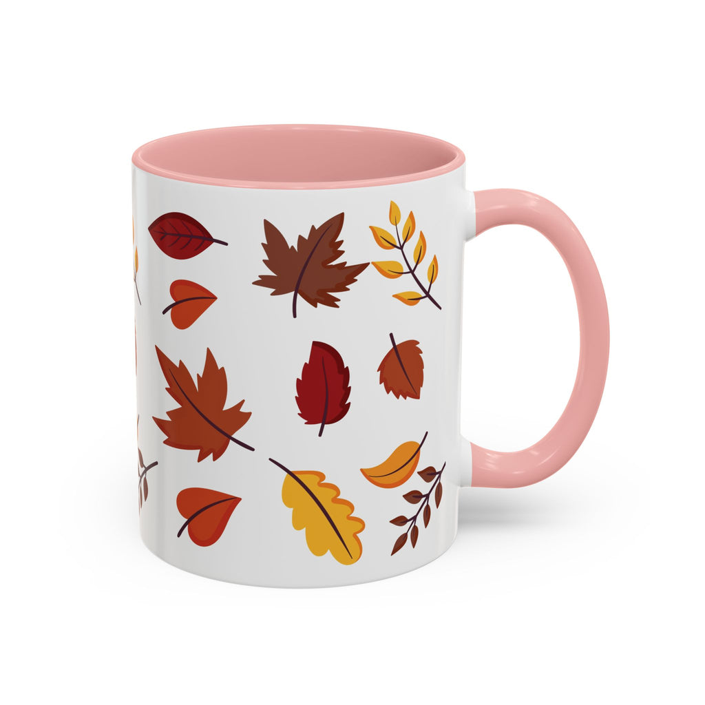 Autumn Leaves Accent Coffee Mug (11, 15oz)