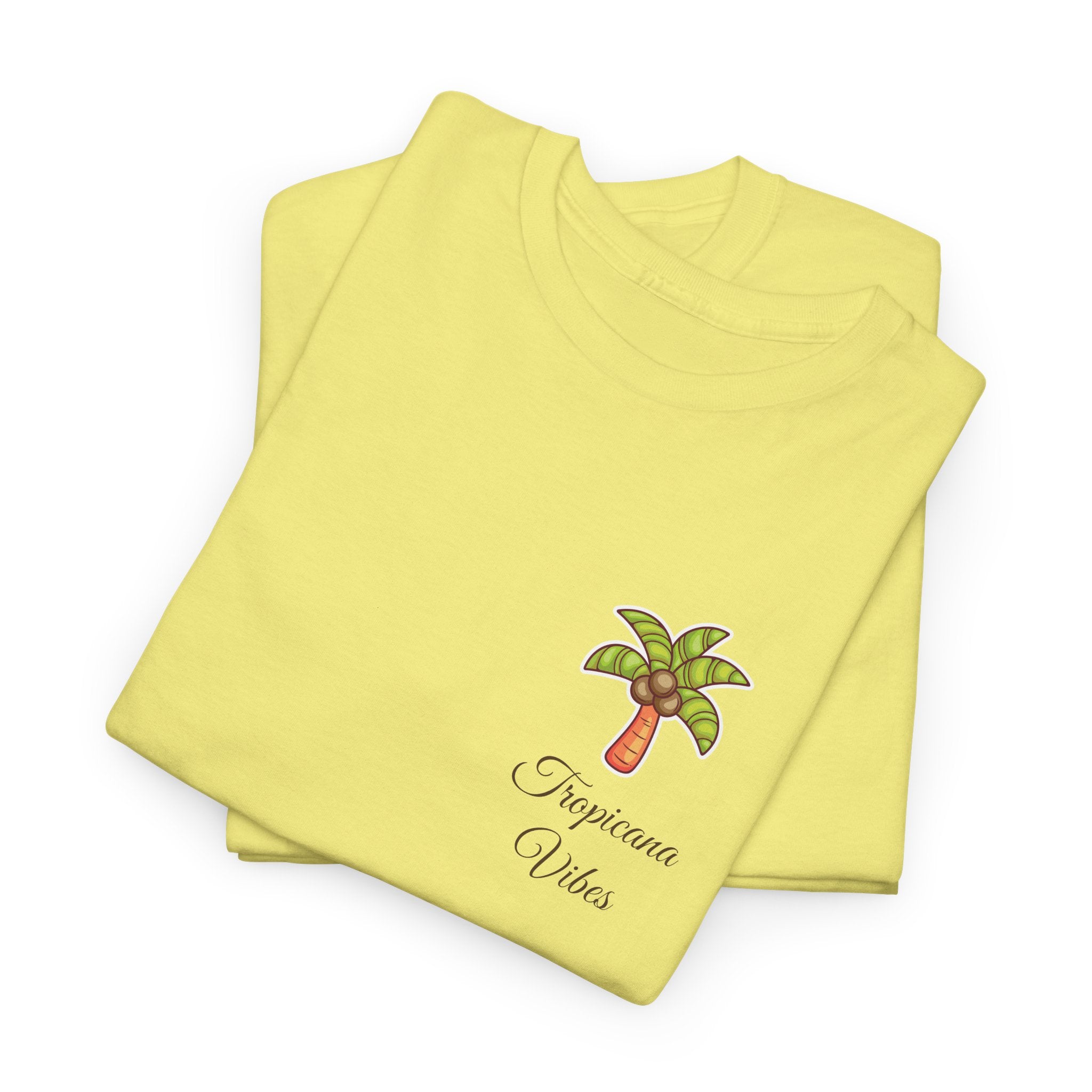 Tropicana Vibes T-Shirt — Tropical Palm Beach Graphic Tee