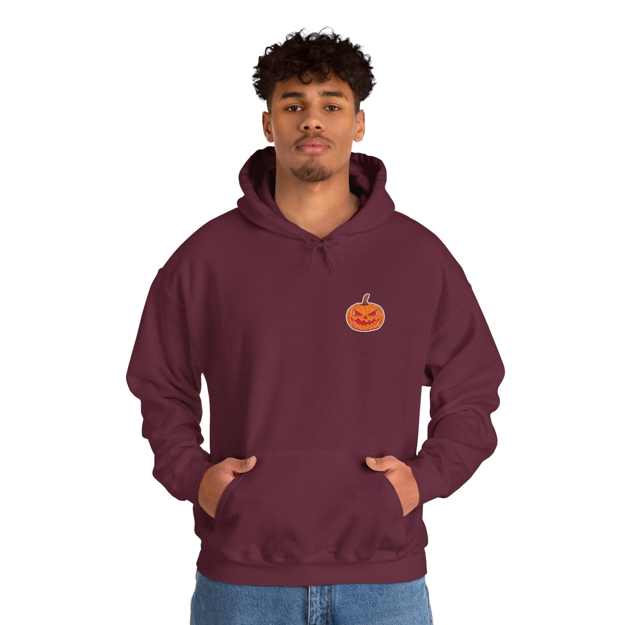 Spooky Pumpkin Unisex Heavy Blend™ Hooded Sweatshirt