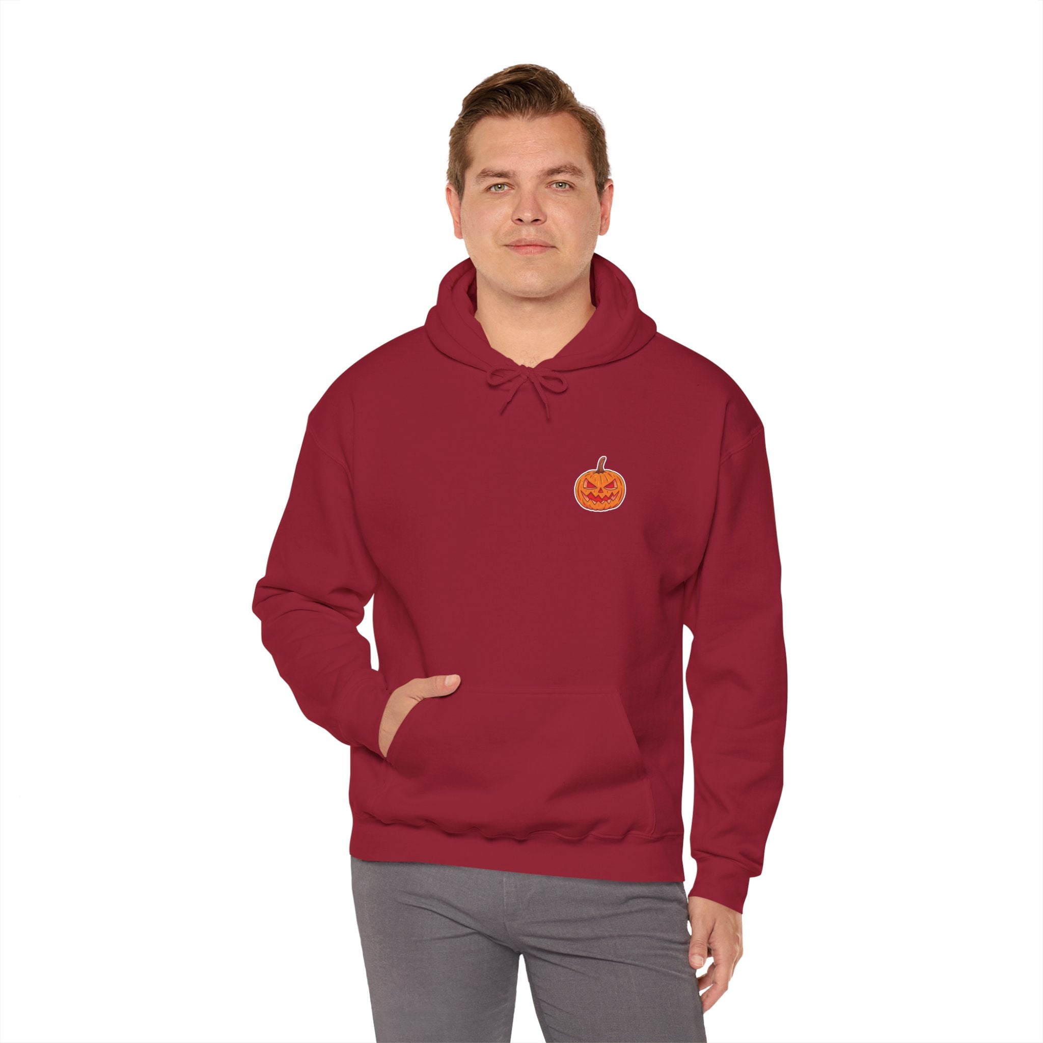 Spooky Pumpkin Unisex Heavy Blend™ Hooded Sweatshirt
