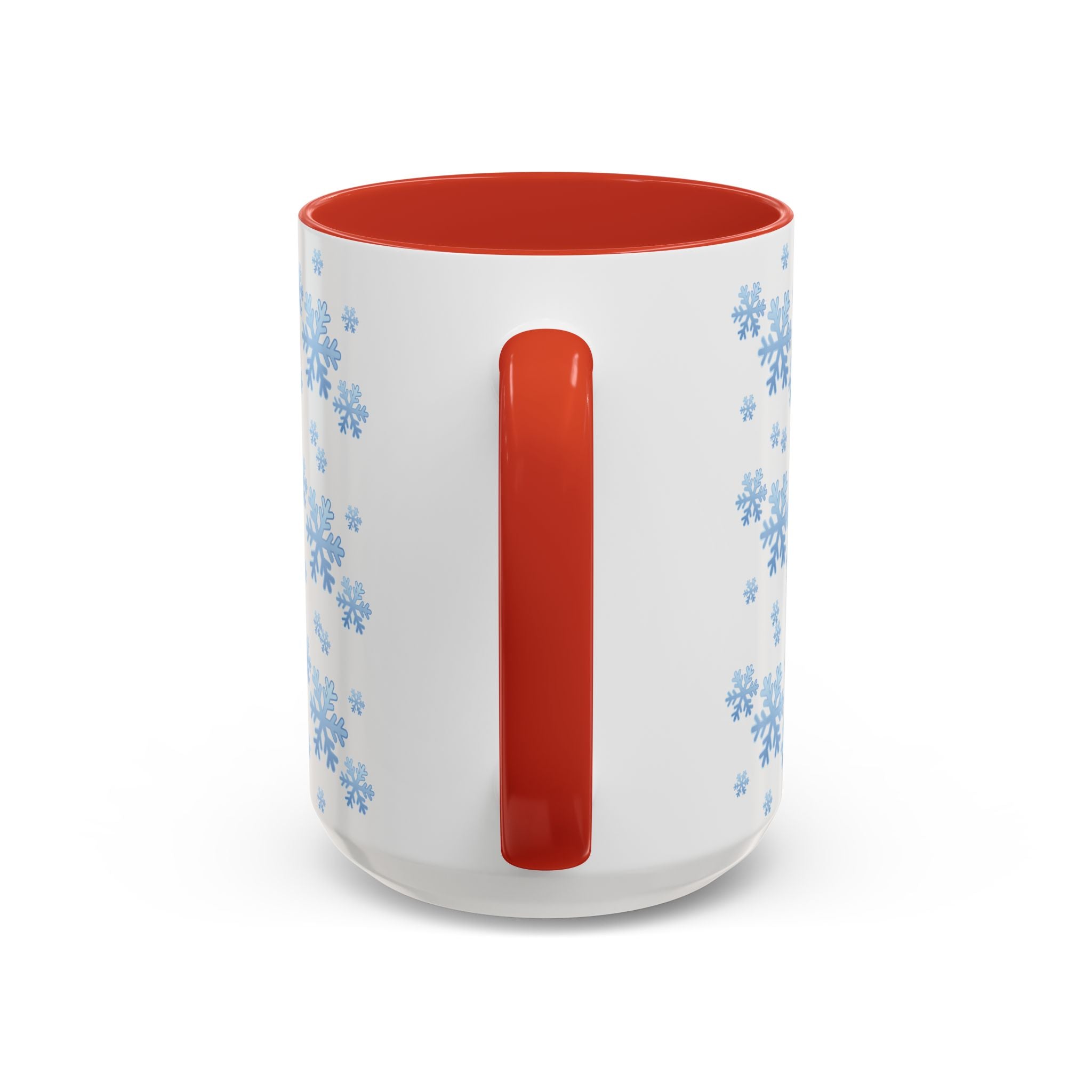 Snowflake Accent Coffee Mug , 11/15oz