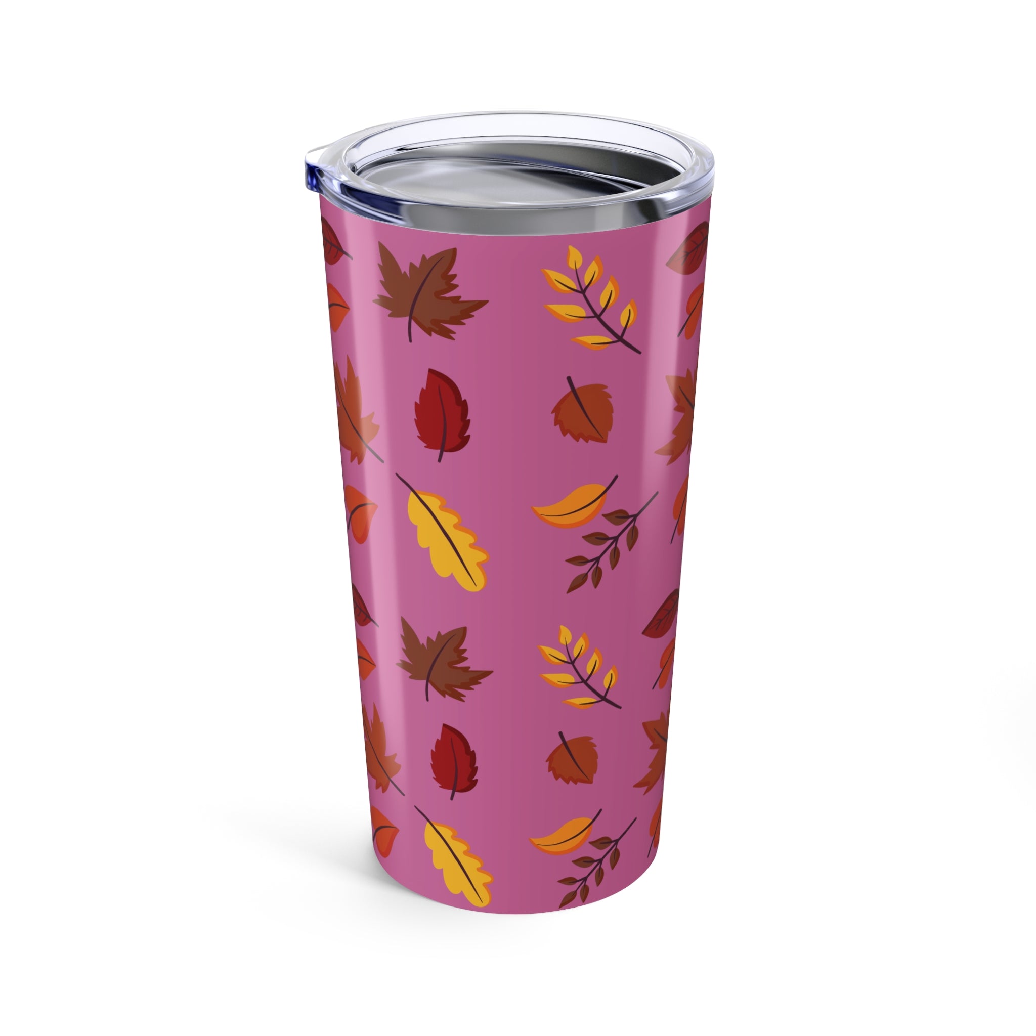 Autumn Leaves Tumbler Magenta