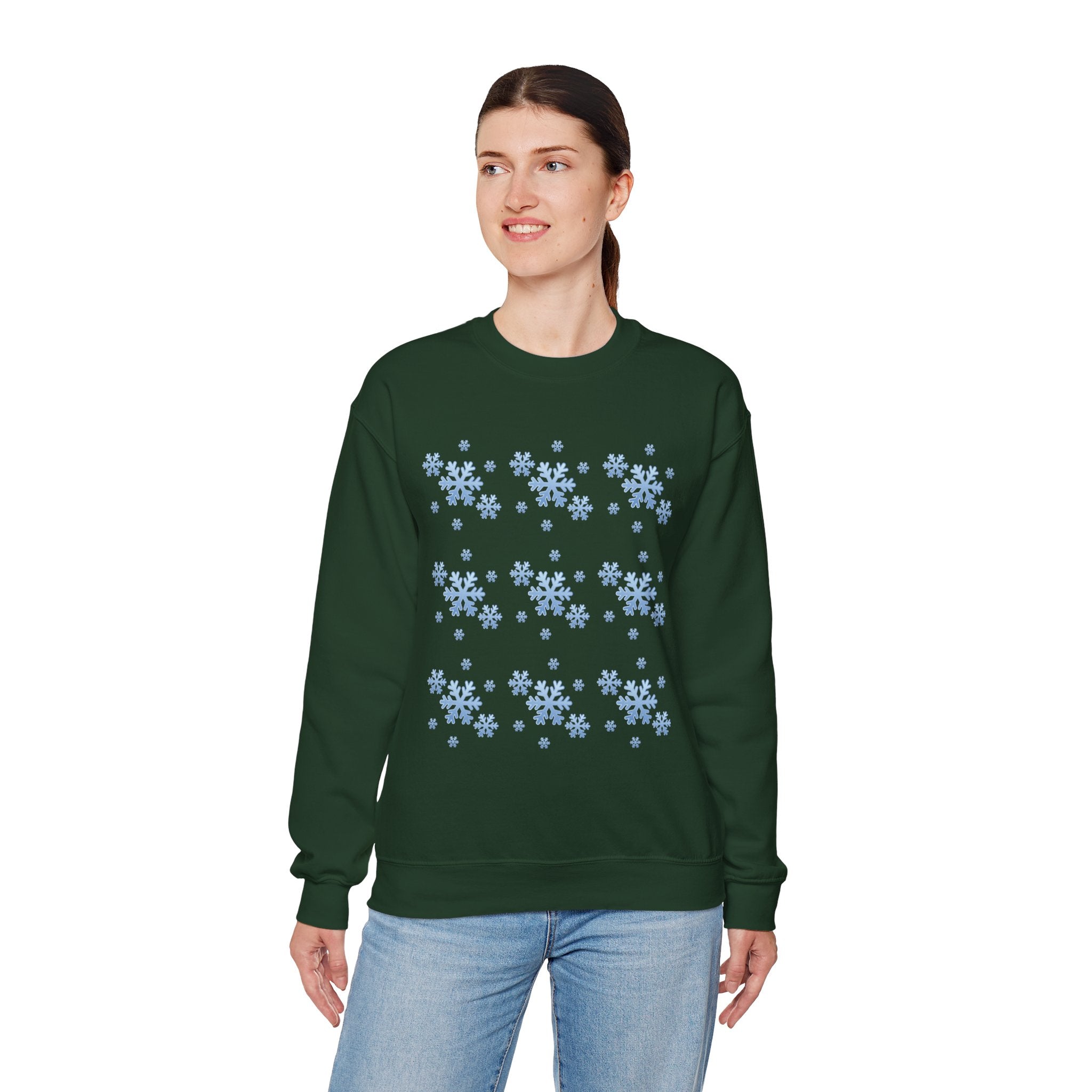 Snowflake Crewneck Sweatshirt