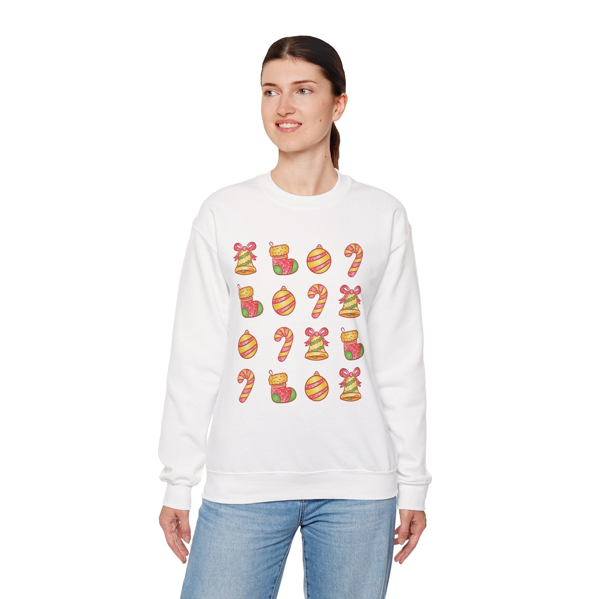 Christmas Pattern Crewneck Sweatshirt