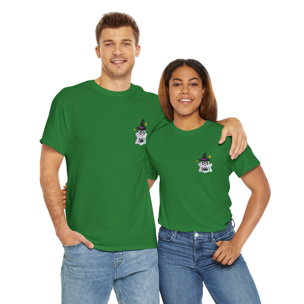 Little Ghost-Witch Unisex Heavy Cotton Tee