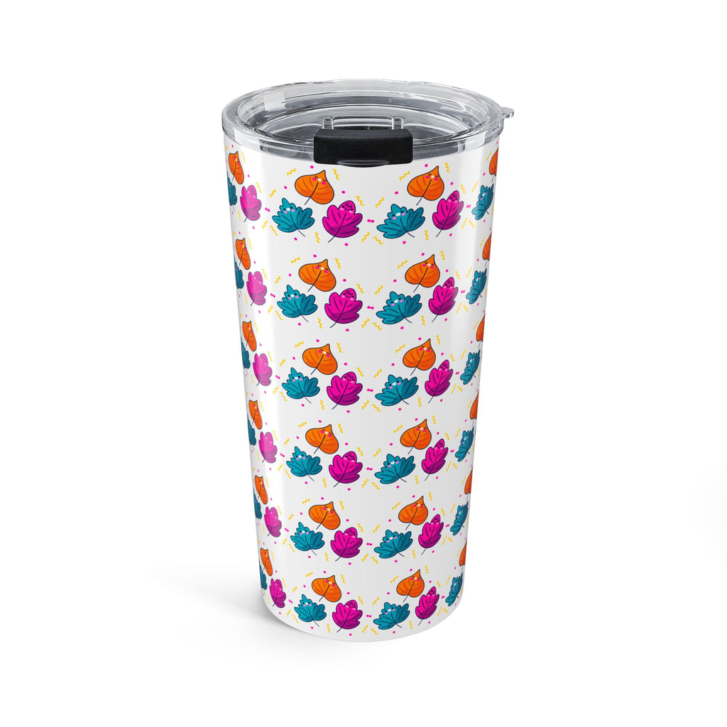 Bright Vibrant Leaves Tumbler