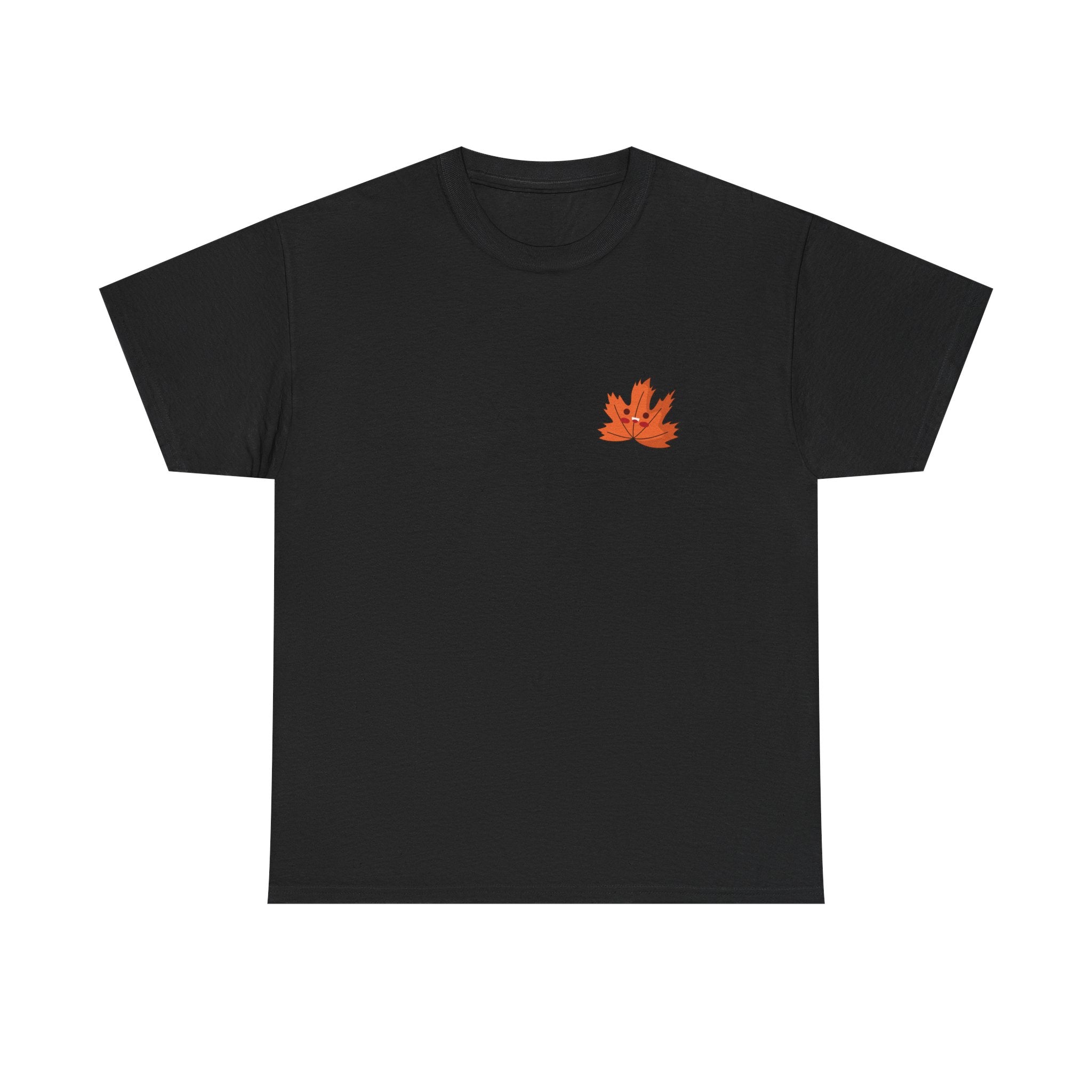 Cute Autumn Leaf Unisex Heavy Cotton Tee
