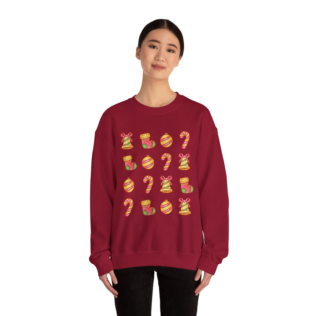 Christmas Pattern Crewneck Sweatshirt