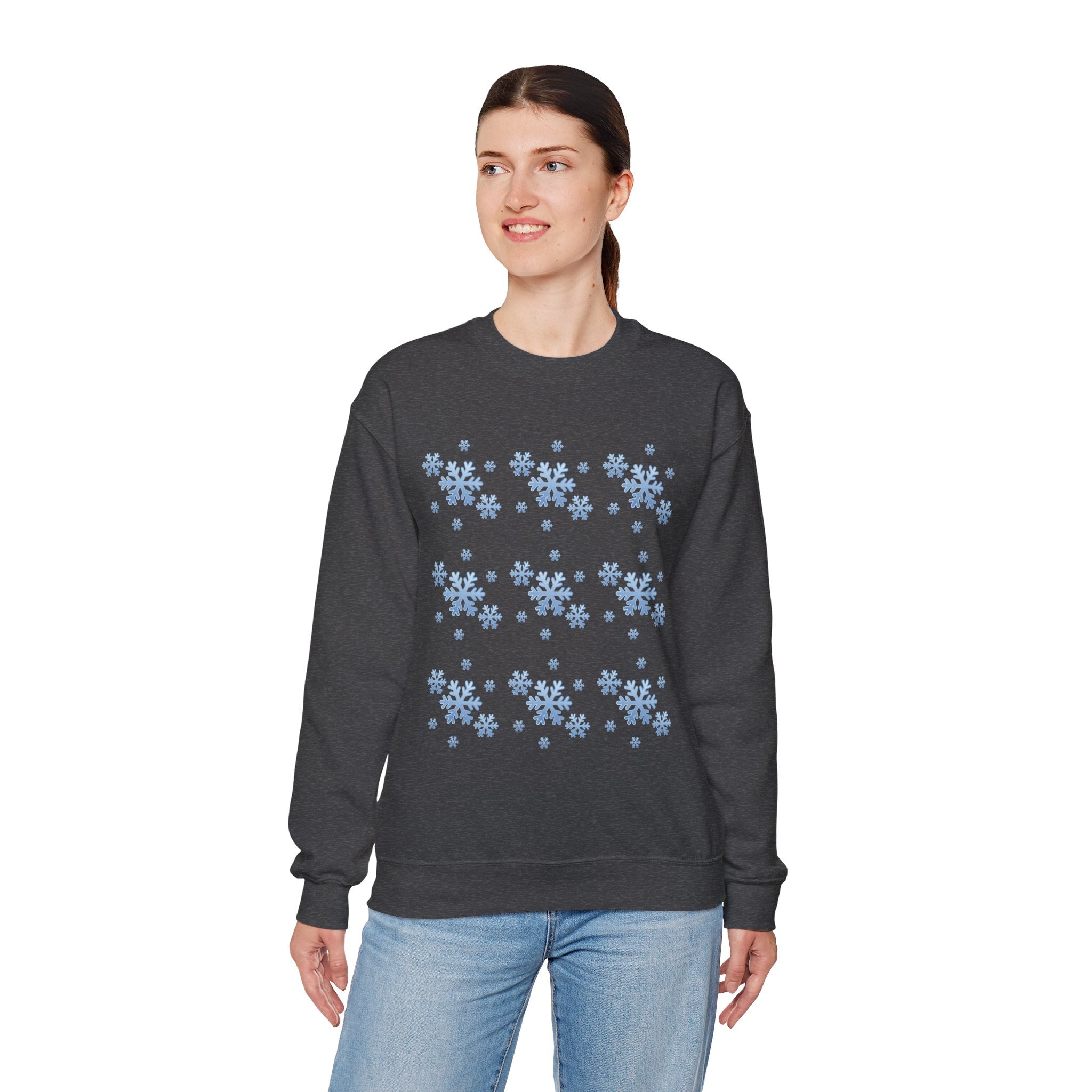 Snowflake Crewneck Sweatshirt