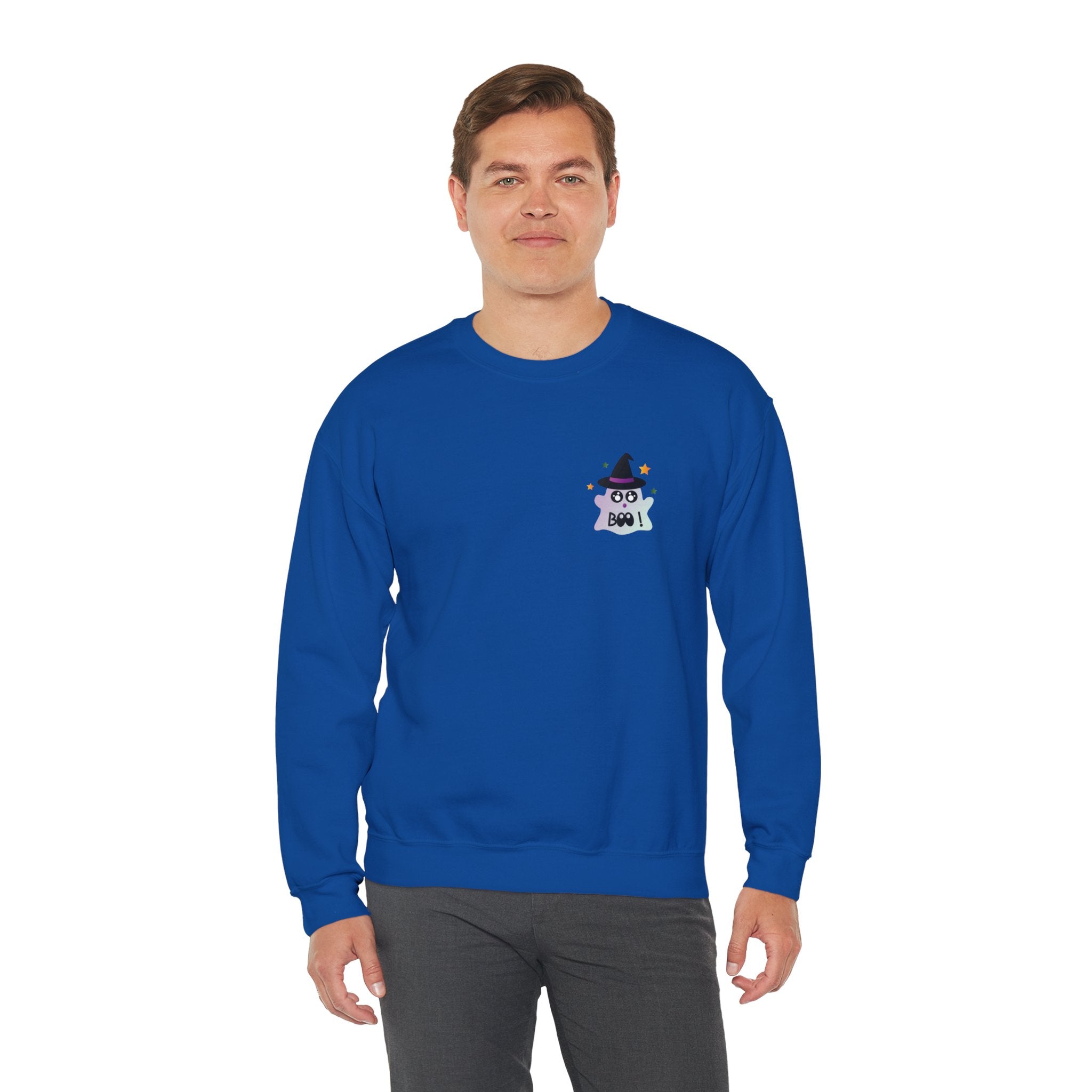 Little Ghost-Witch Unisex Heavy Blend™ Crewneck Sweatshirt
