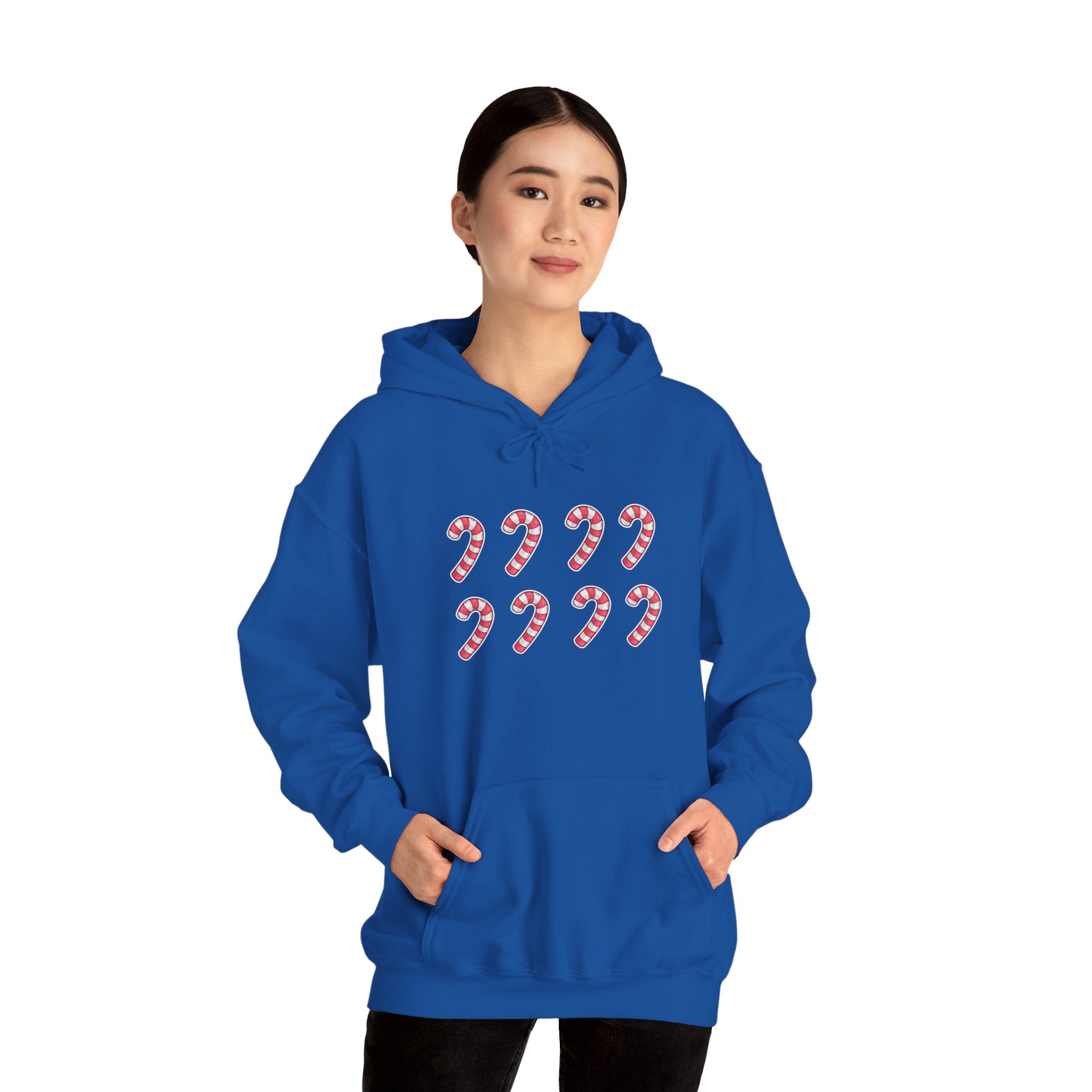 Candy Cane Pattern Hoodie