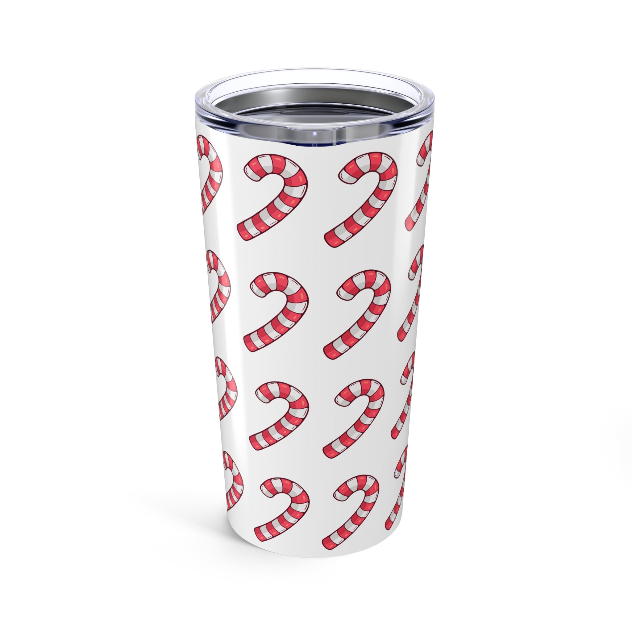 Candy Cane Pattern Tumbler