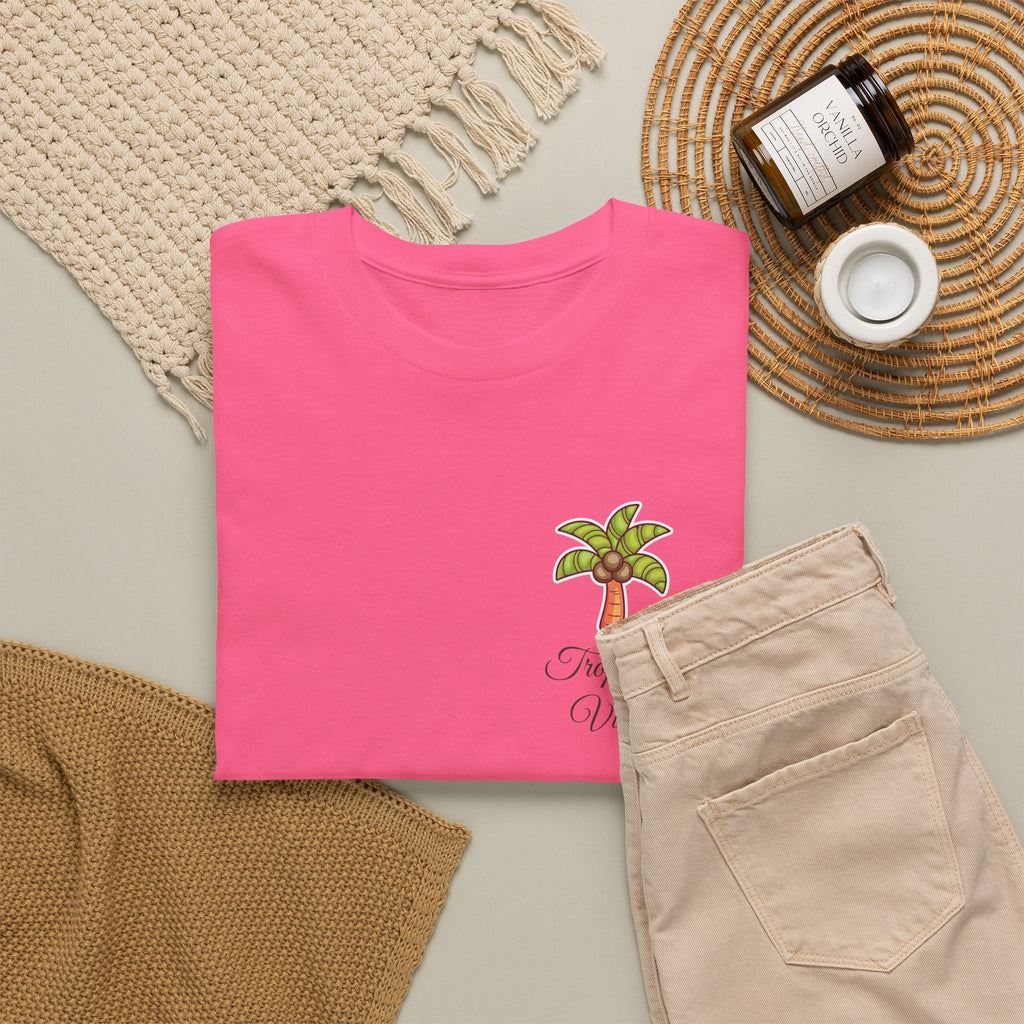 Tropicana Vibes T-Shirt — Tropical Palm Beach Graphic Tee