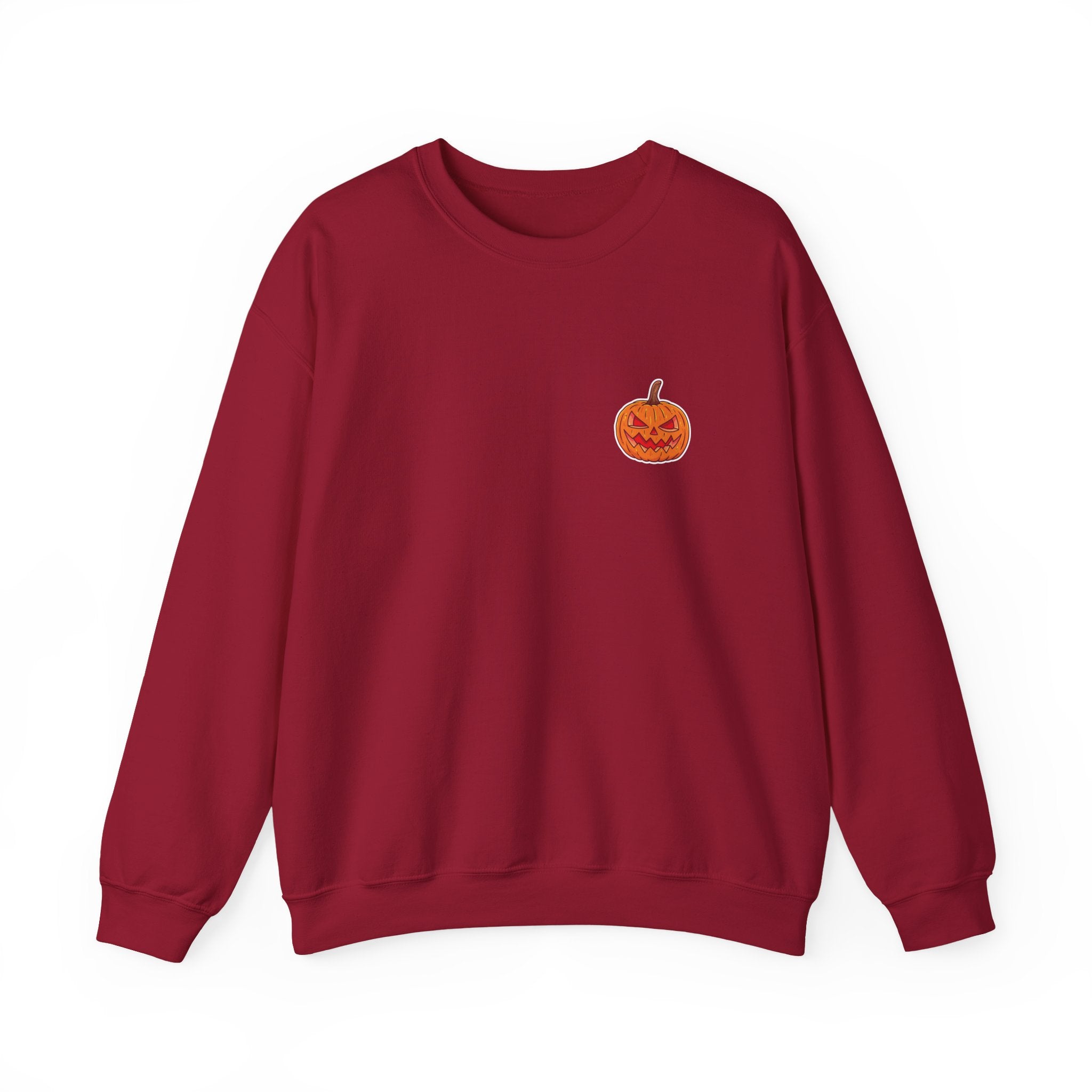 Spooky Pumpkin Unisex Heavy Blend™ Crewneck Sweatshirt