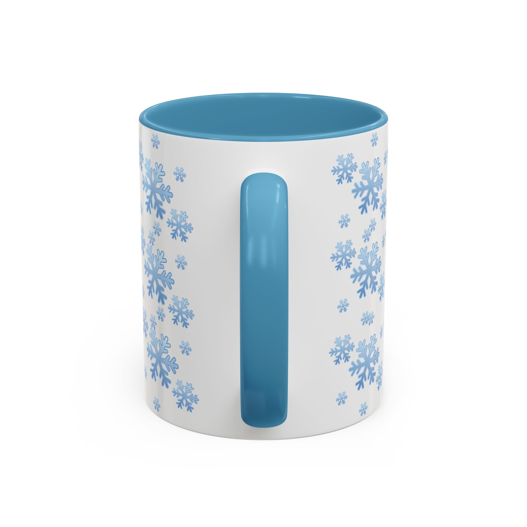 Snowflake Accent Coffee Mug , 11/15oz