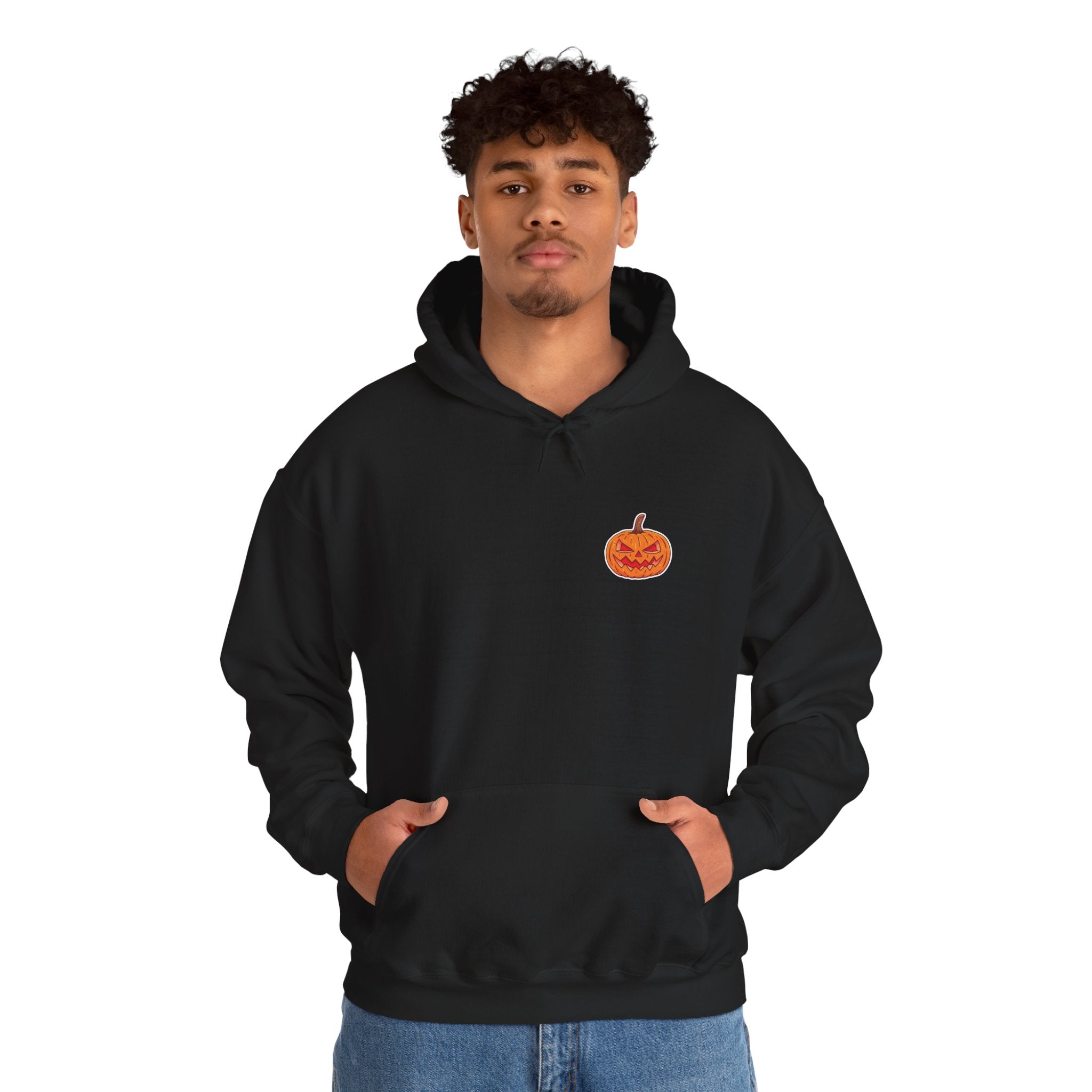 Spooky Pumpkin Unisex Heavy Blend™ Hooded Sweatshirt